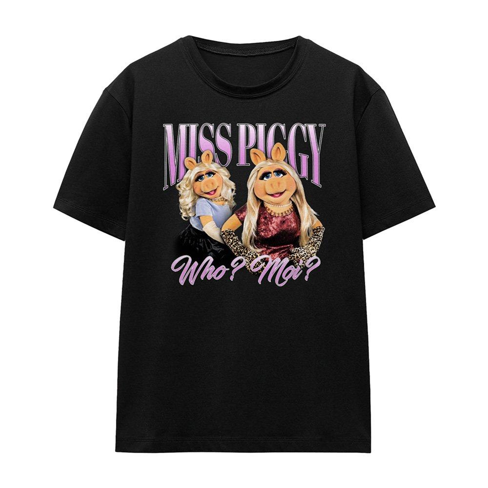 Black - Disney - Muppets Miss Piggy Bootleg T-Shirt Black - 4