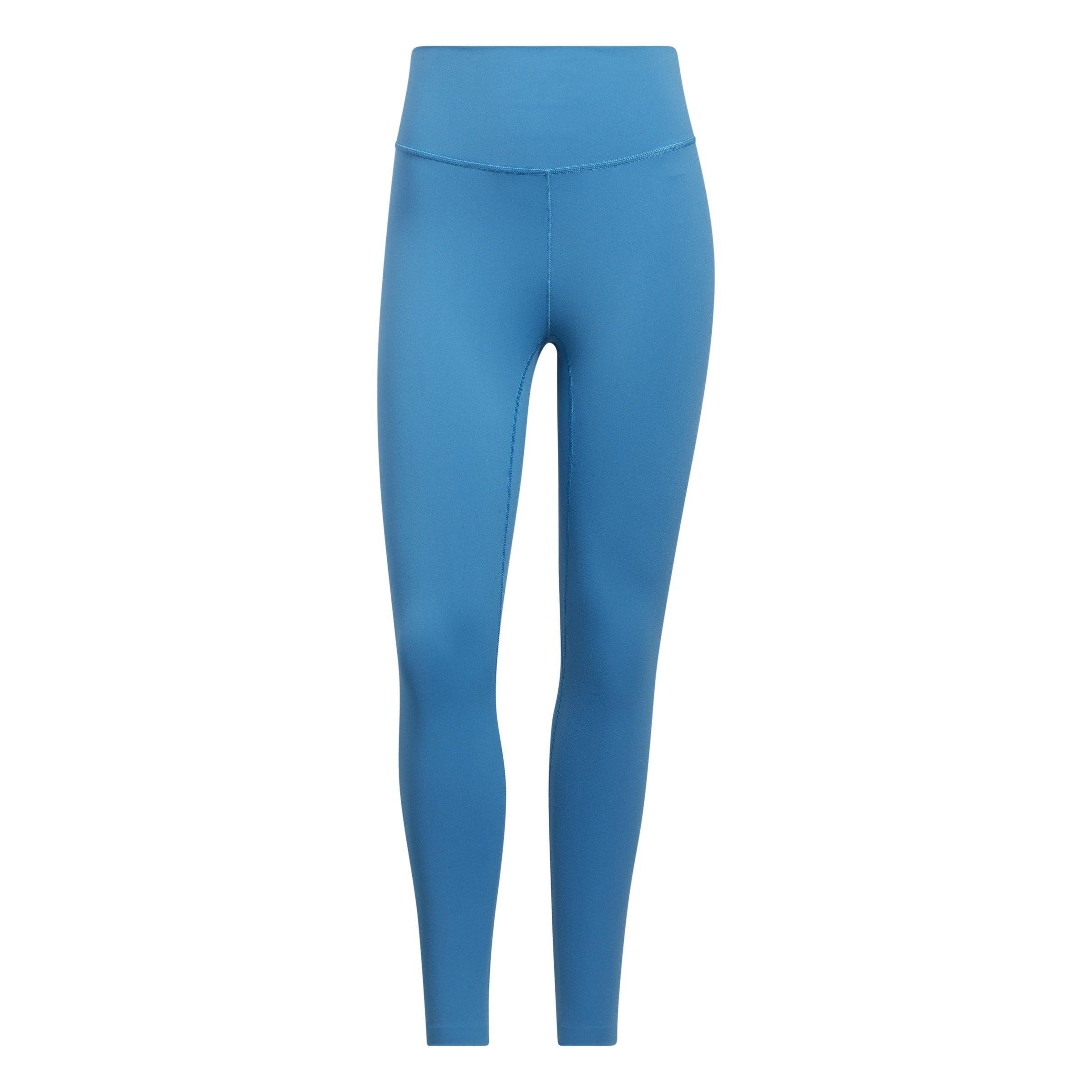 Adidas Women's Lux Leggings - Blue - 6 (XXS)