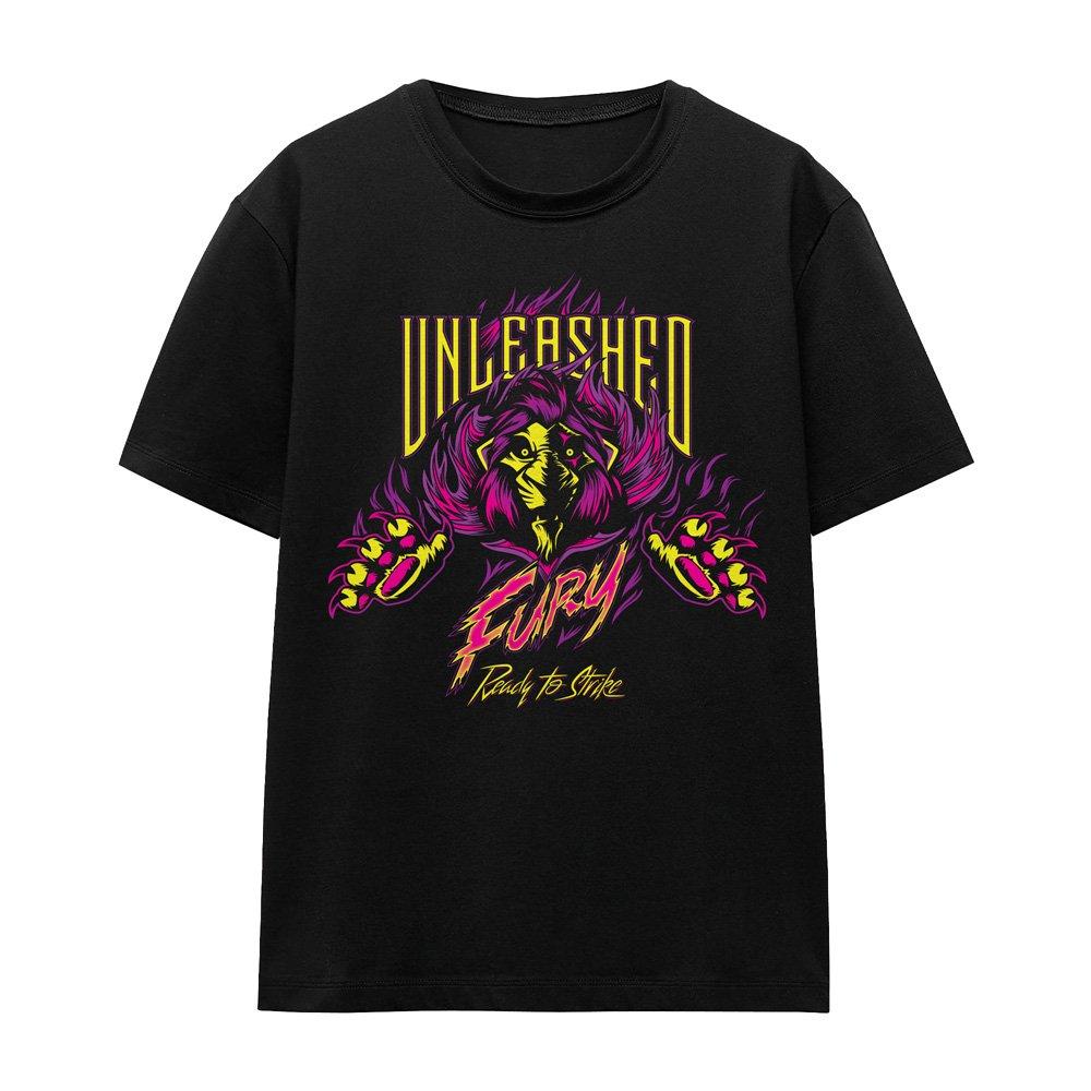Black - Disney - Scar Unleashed Fury The Lion King T-Shirt Black - 4