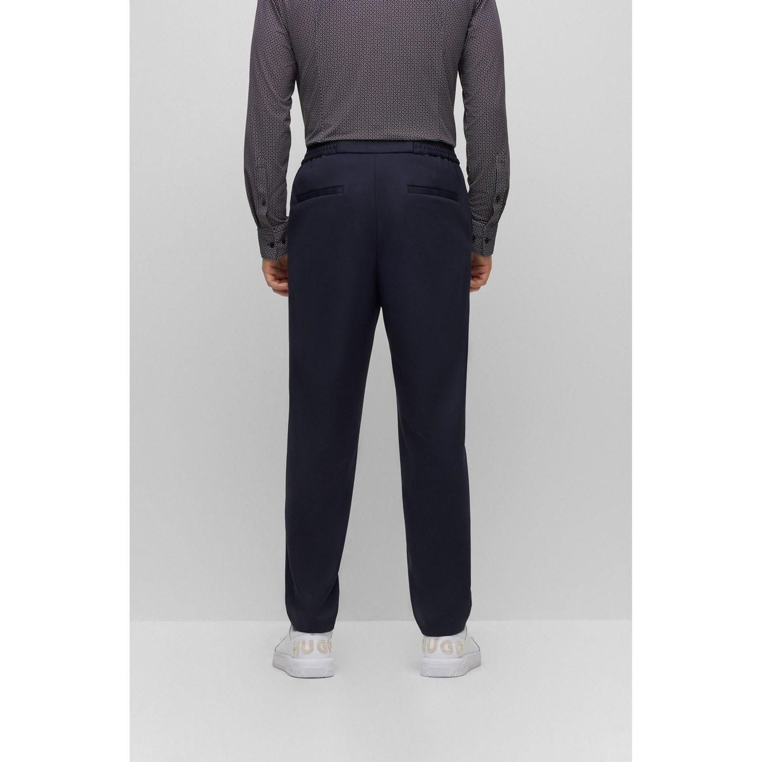 Dark Blue - Hugo - Gos233F1J Trousers - 2