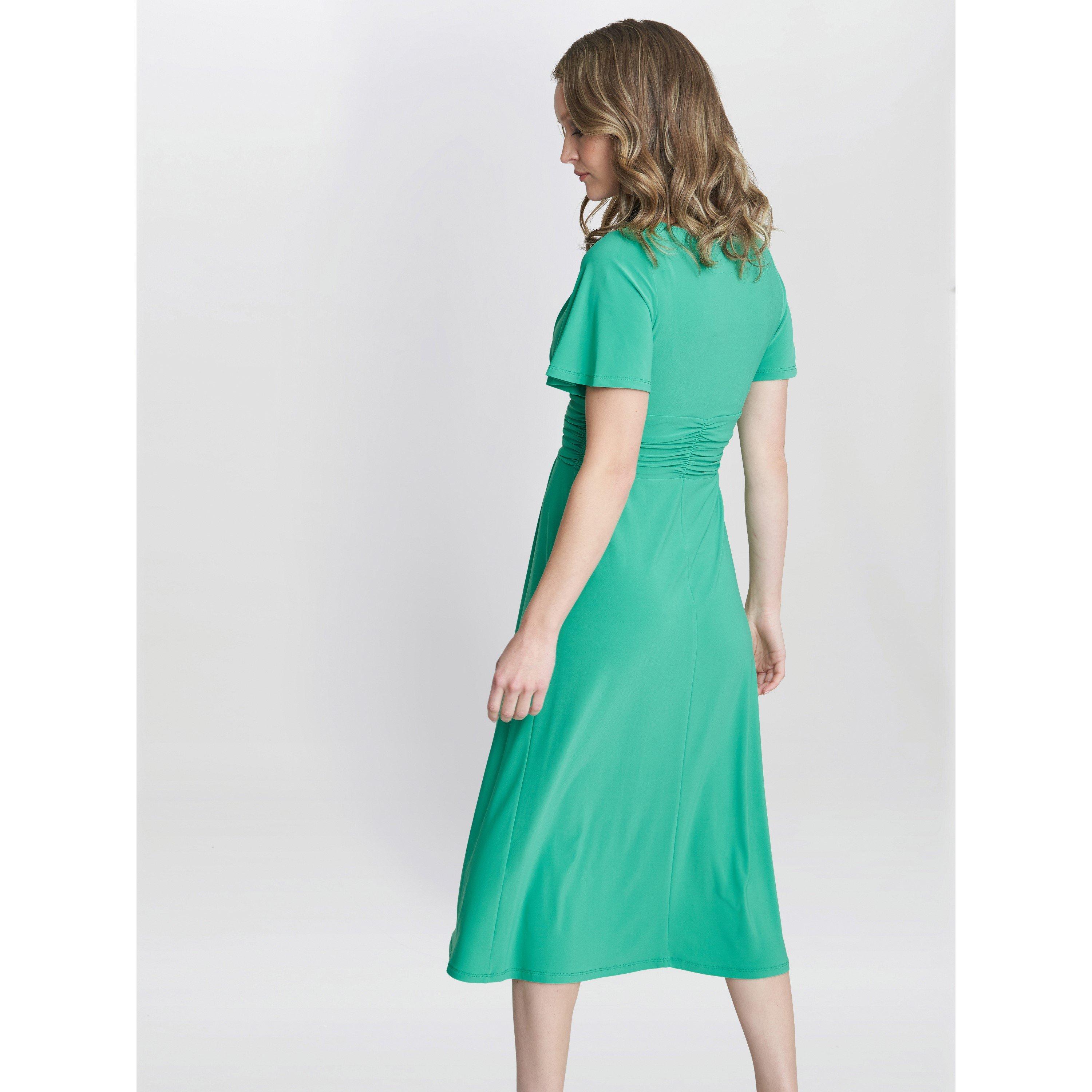 Jade - Gina Bacconi - Frieda Jersey Print Dress - 2