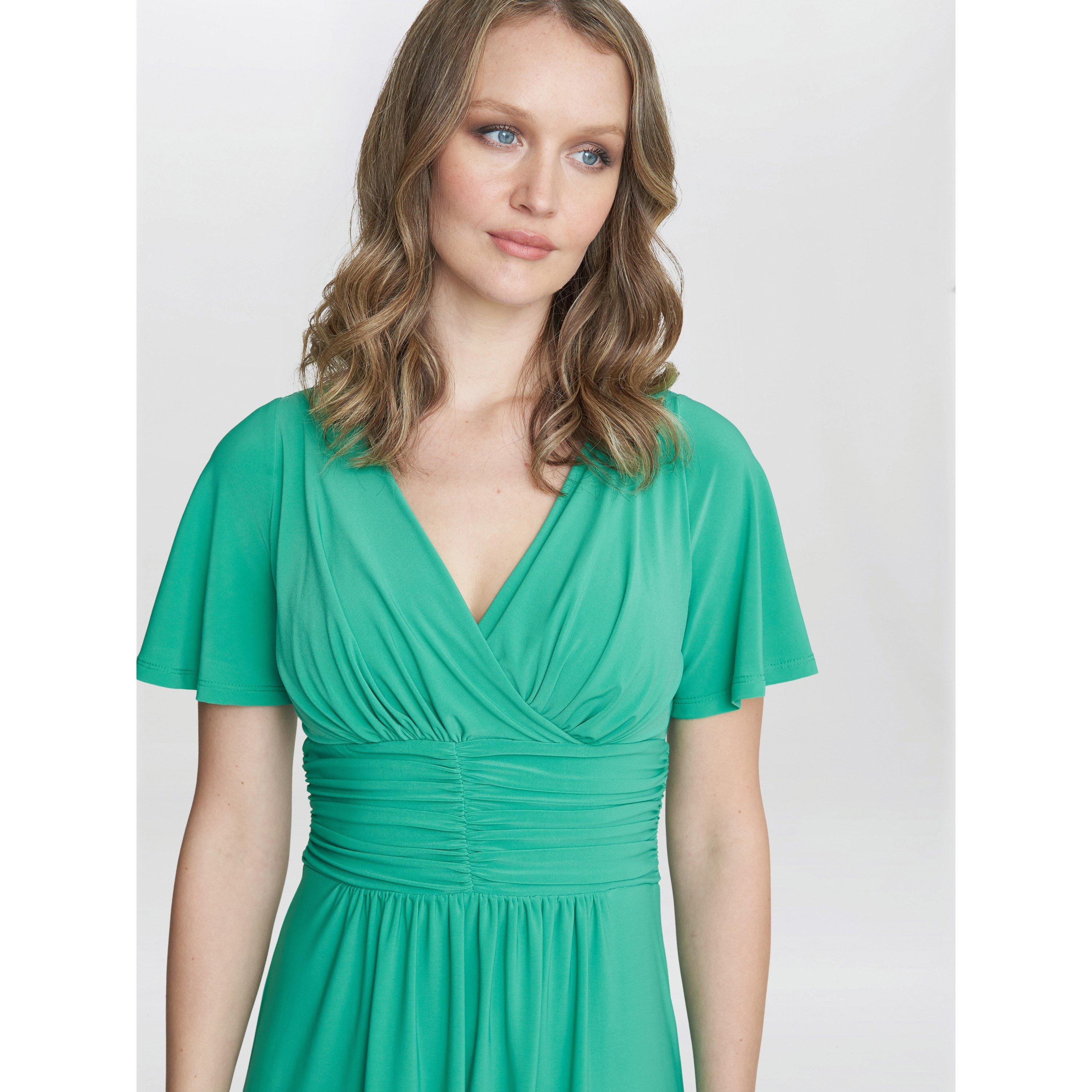 Jade - Gina Bacconi - Frieda Jersey Print Dress - 5