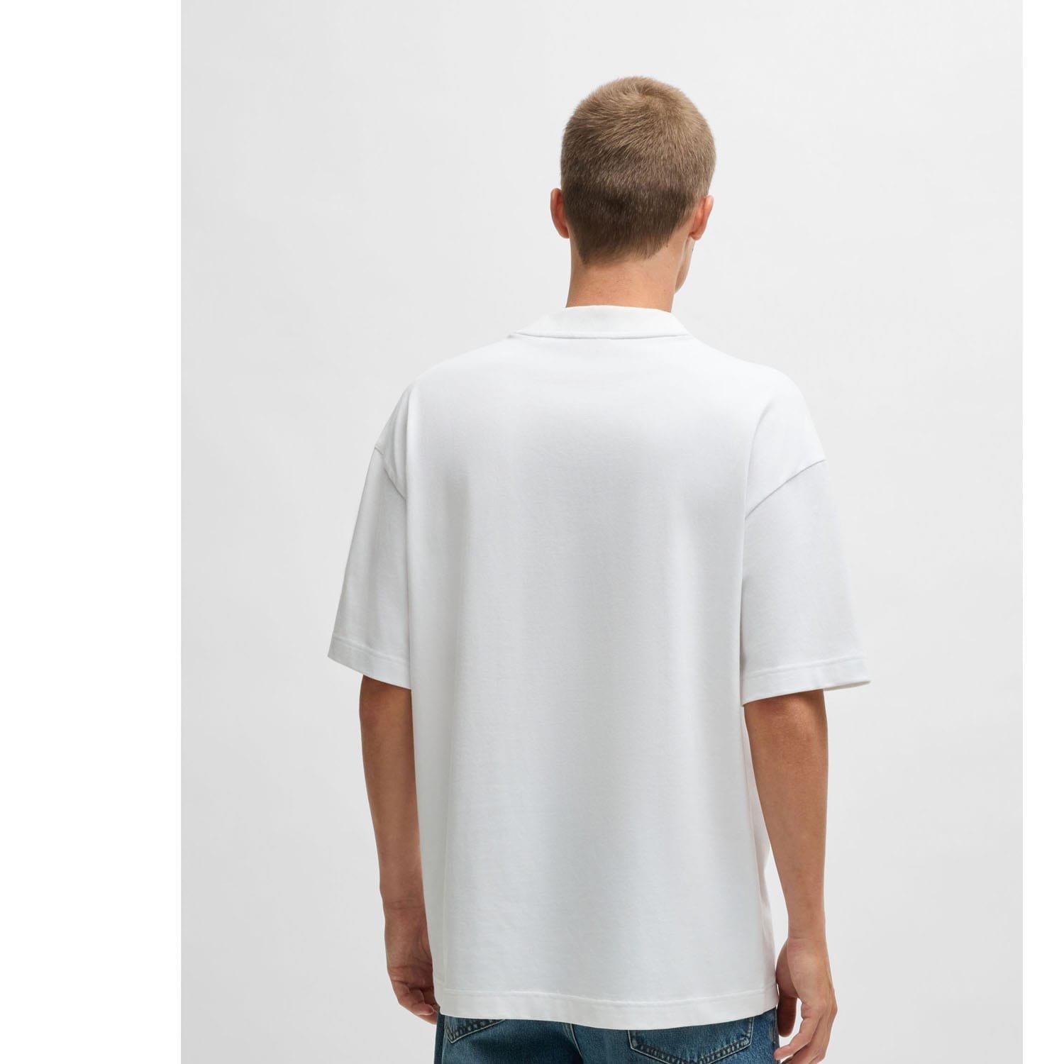 White - Hugo - Dicobri Graphic Print T-Shirt - 2