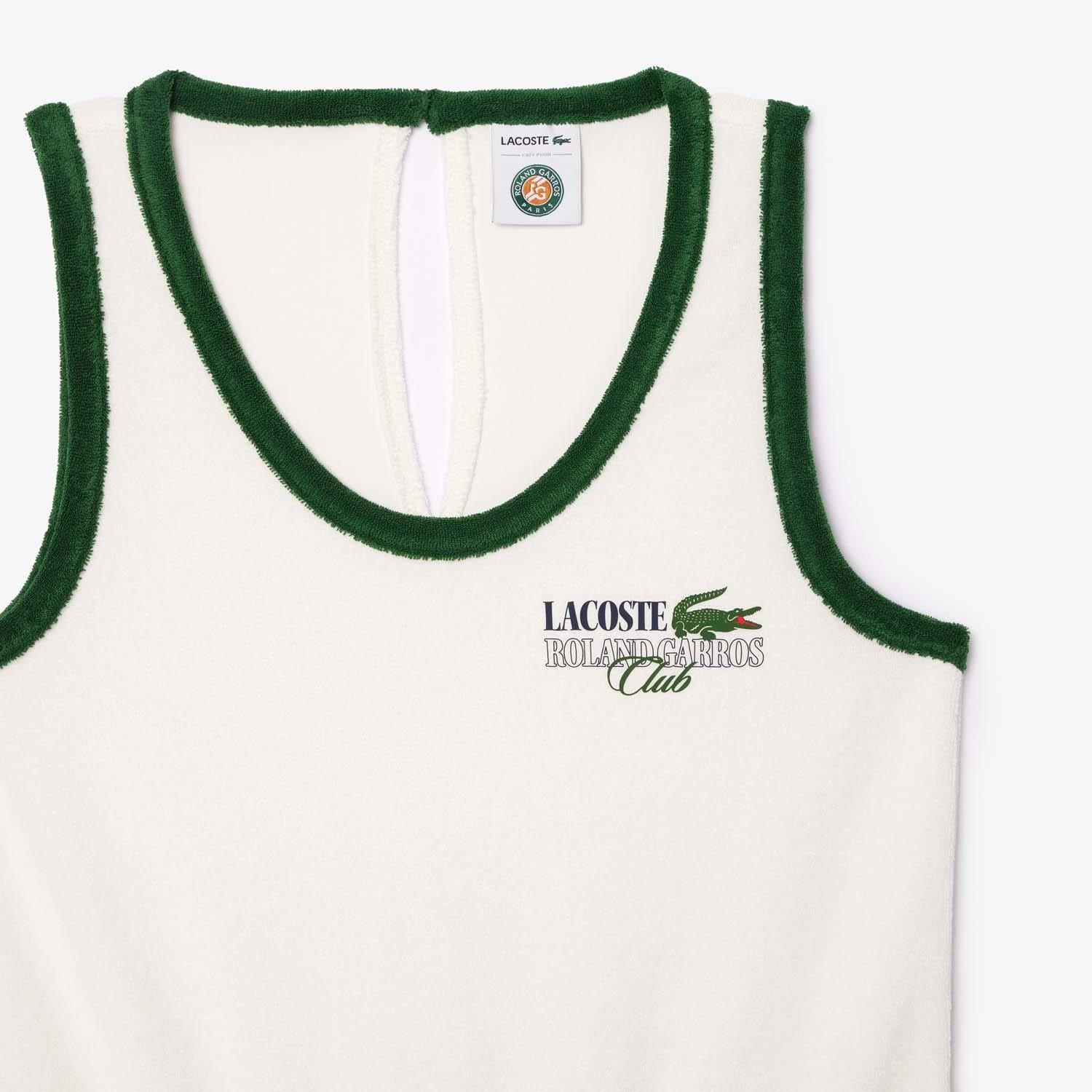 Cream - Lacoste - Roland-Garros Edition Terry Playsuit - 3