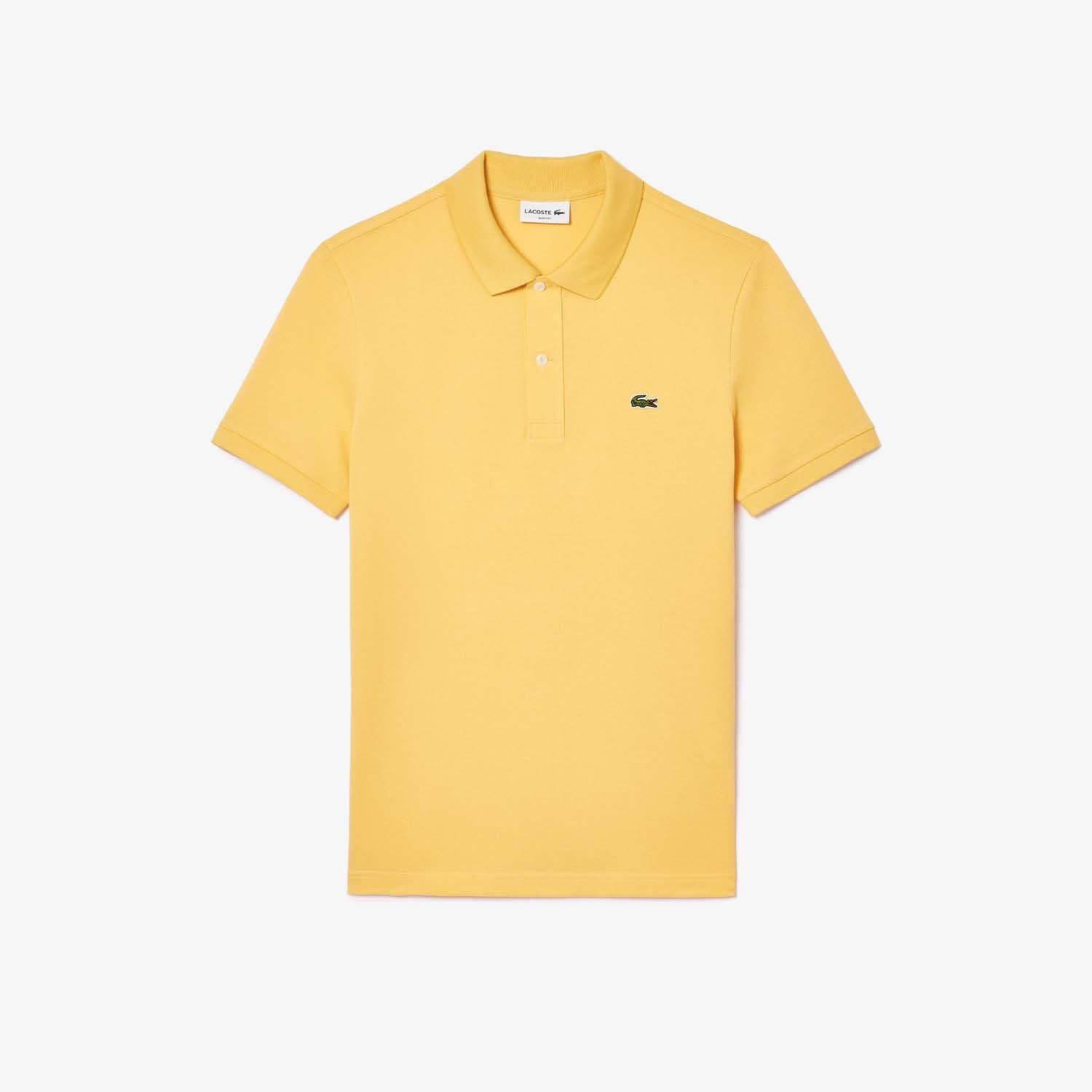 Yellow - Lacoste - Slim-Fit Piqu¿ Polo Shirt - 1