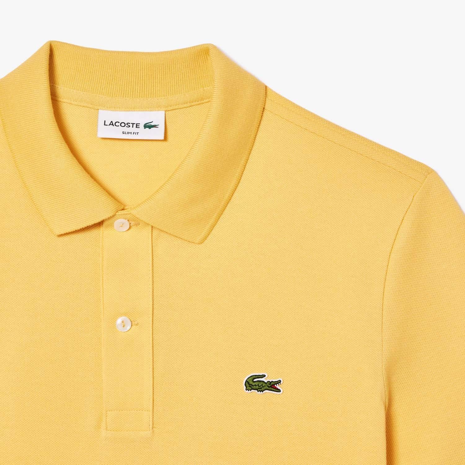 Yellow - Lacoste - Slim-Fit Piqu¿ Polo Shirt - 2