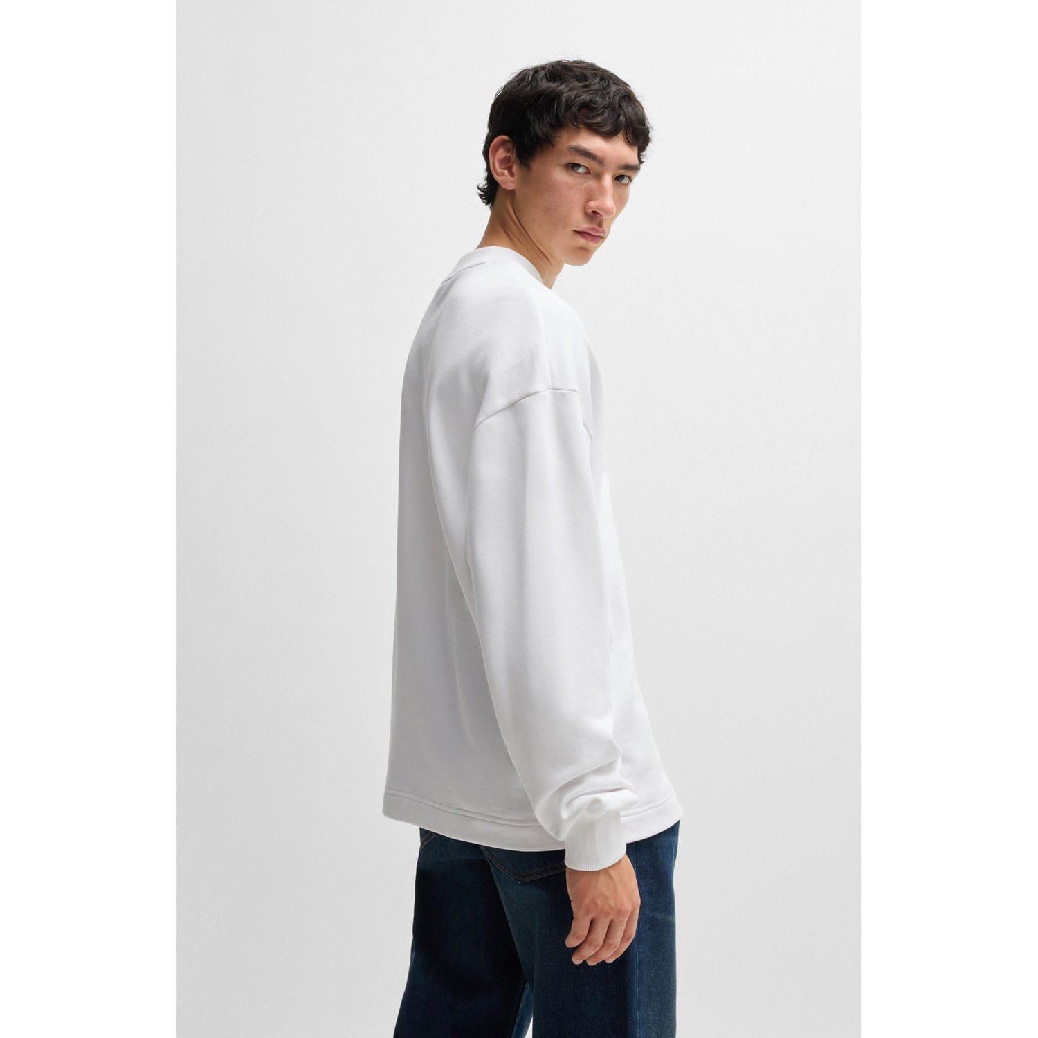 White - Hugo - Ninnyo Crewneck Sweatshirt - 2