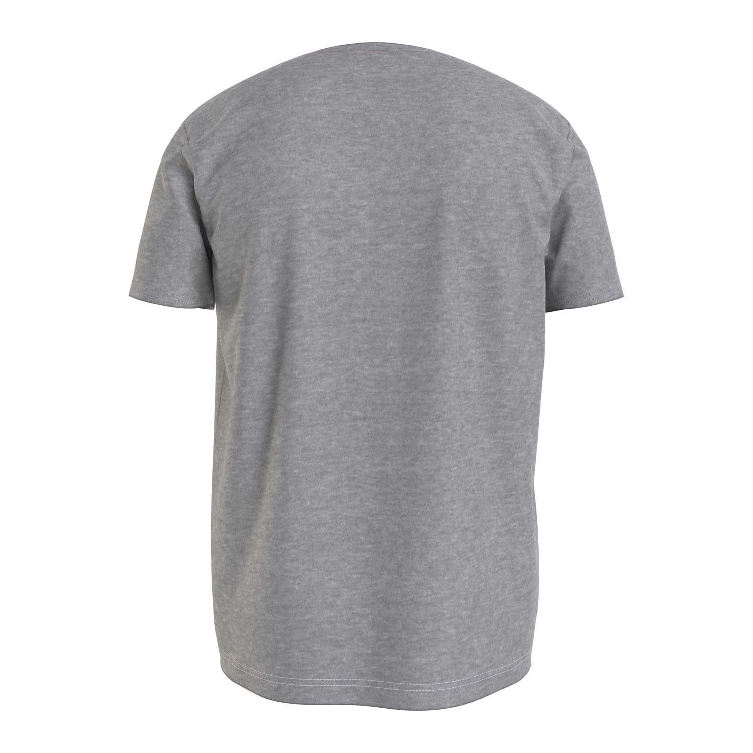 Grey - Tommy Hilfiger - Logo Lounge T-Shirt - 5