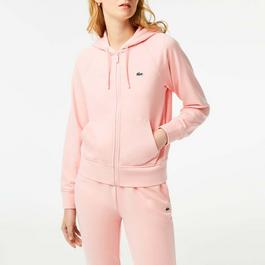 Lacoste Fleece Zip Up Hoodie