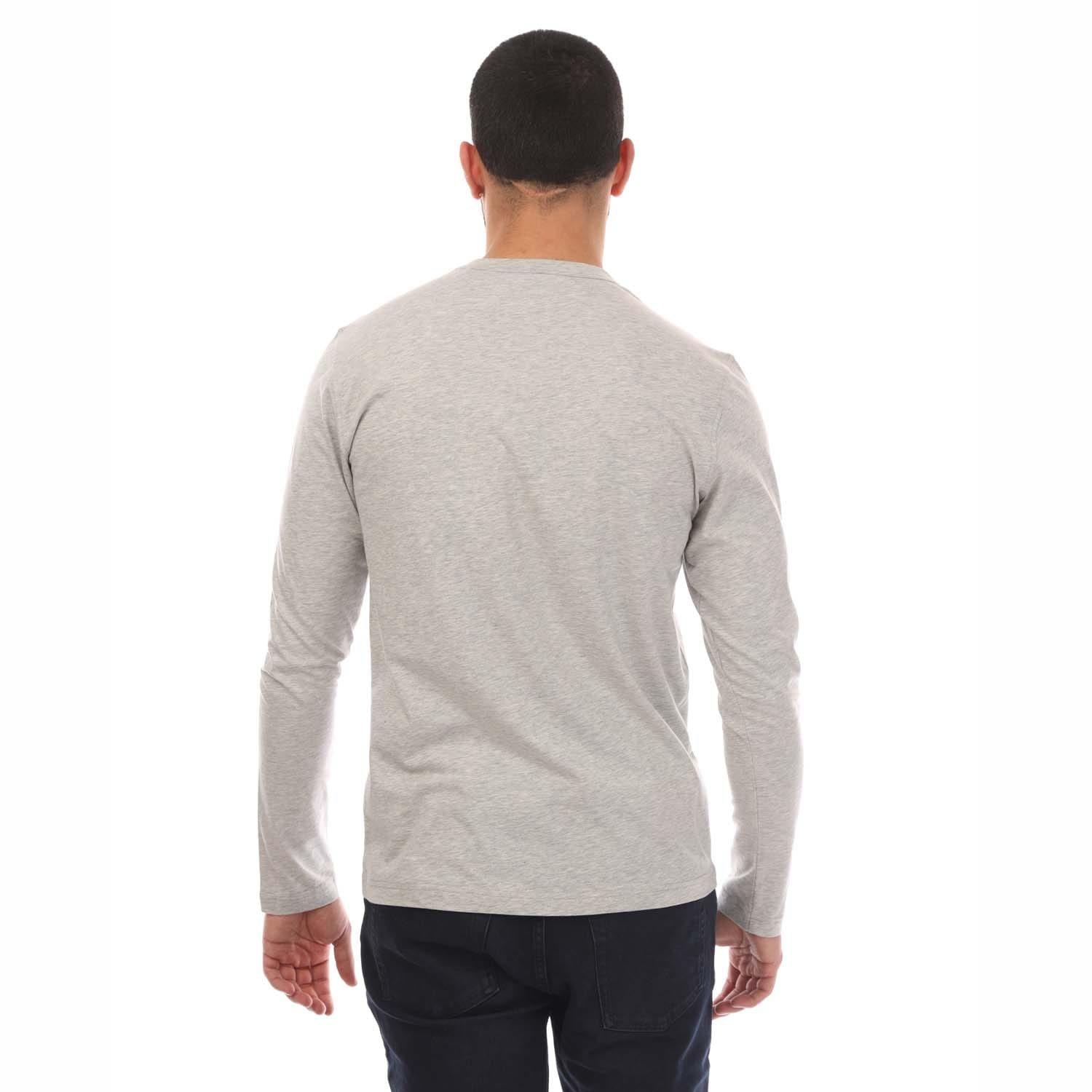 Silver - Belstaff - Cotton Jersey Long Sleeved T-Shirt - 2