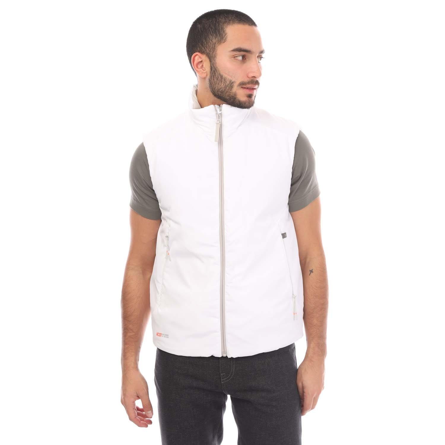 White Grey - Belstaff - Nylon Challenger Gilet - 1