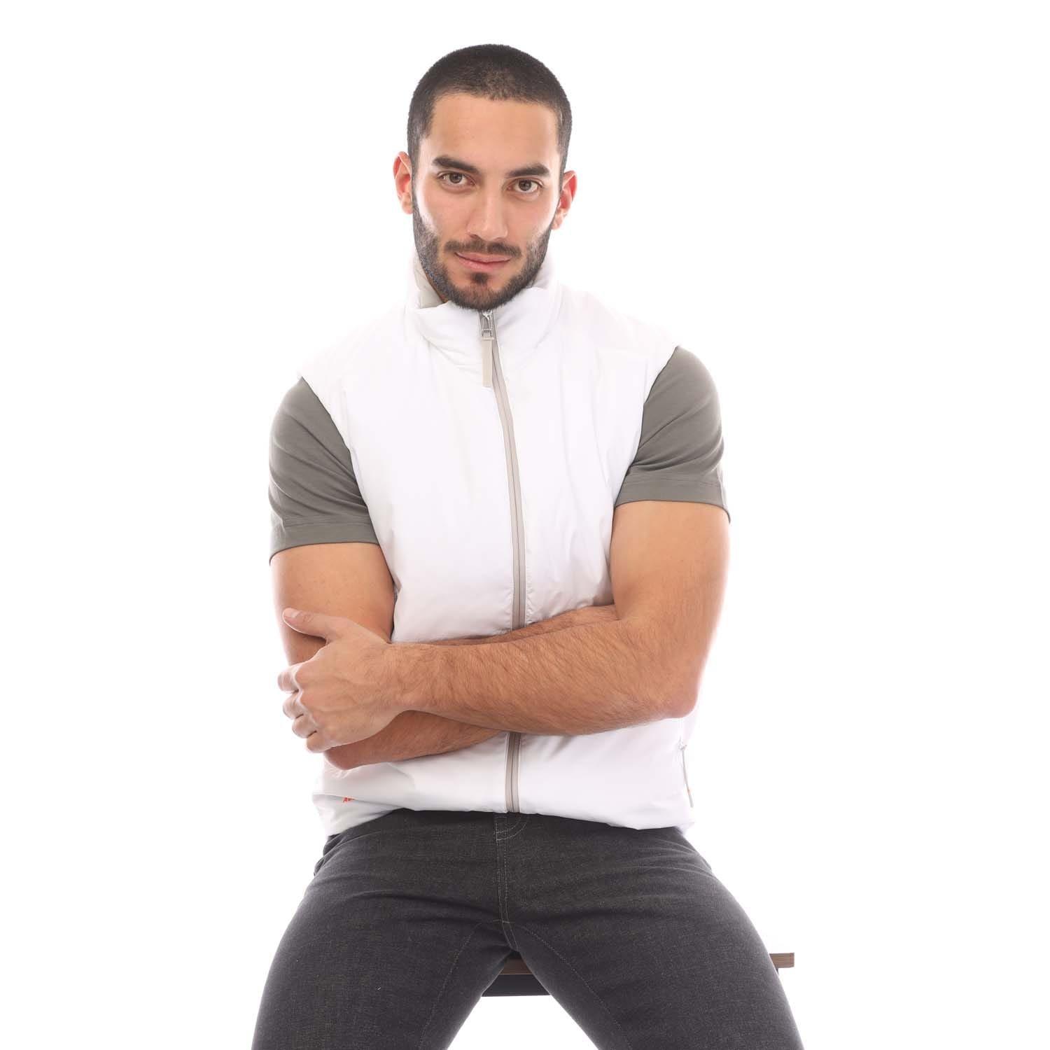 White Grey - Belstaff - Nylon Challenger Gilet - 4