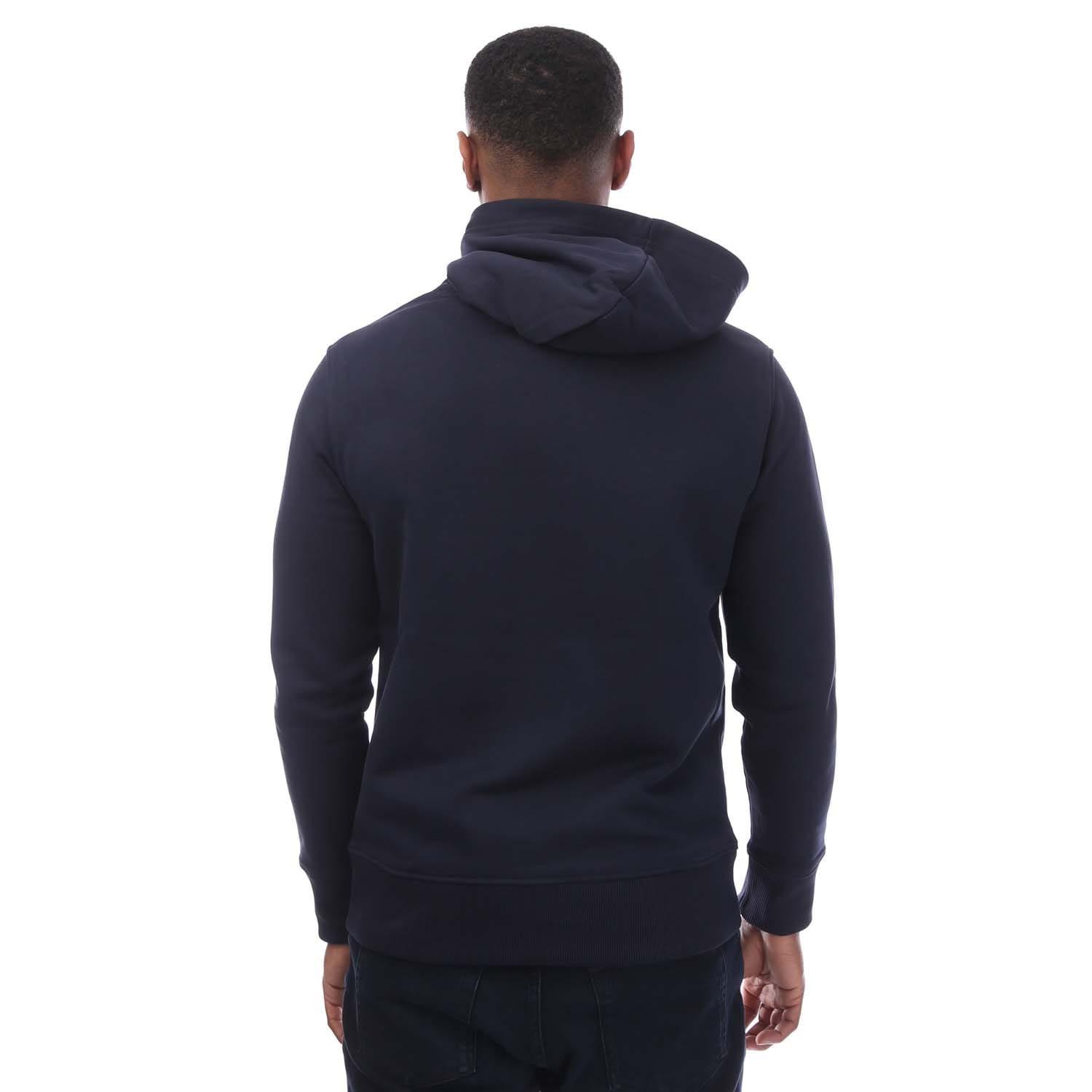 Blue - Gant - Shield Logo Hoodie - 2