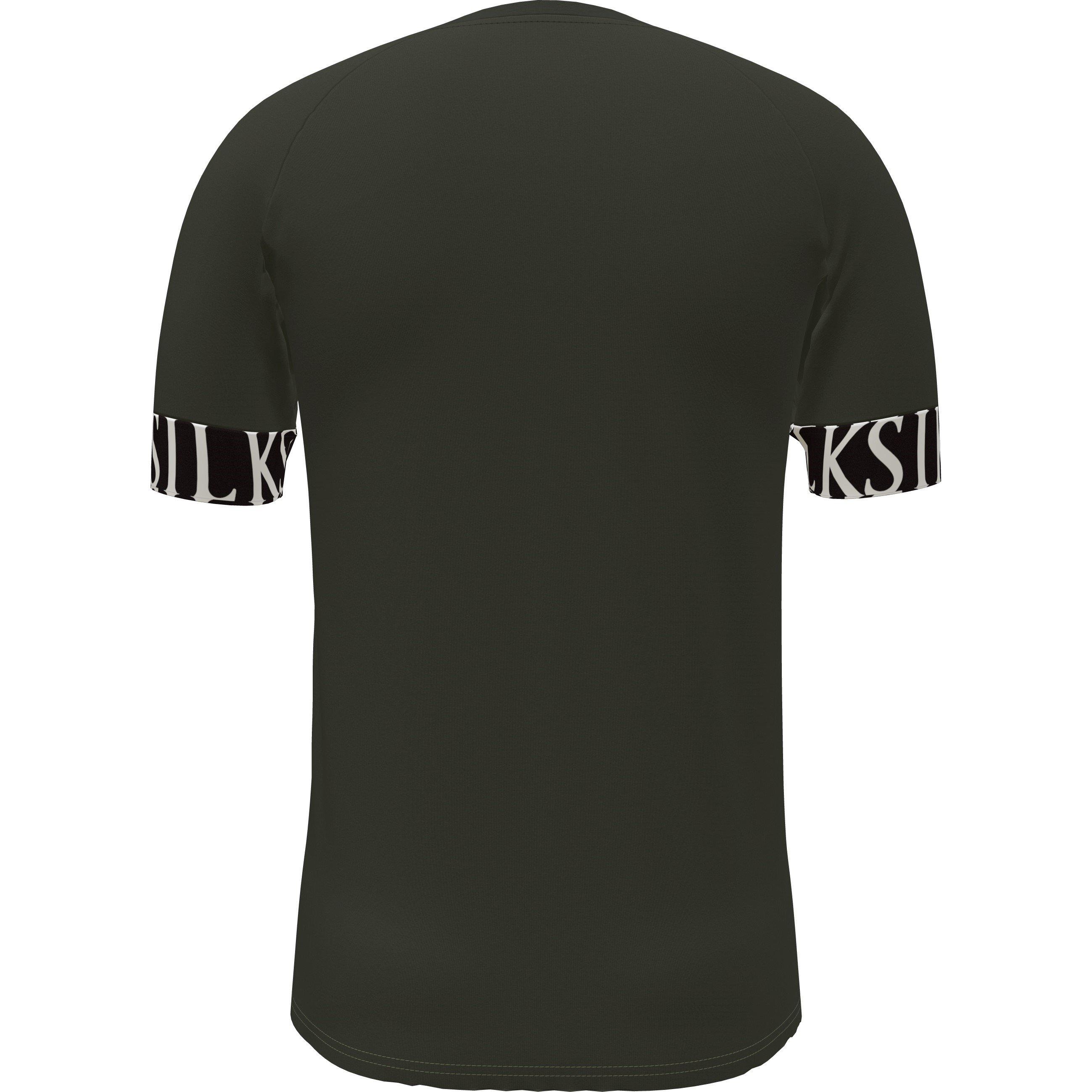 Khaki - SikSilk - SikSilk Muscle Tee Sn99 - 2