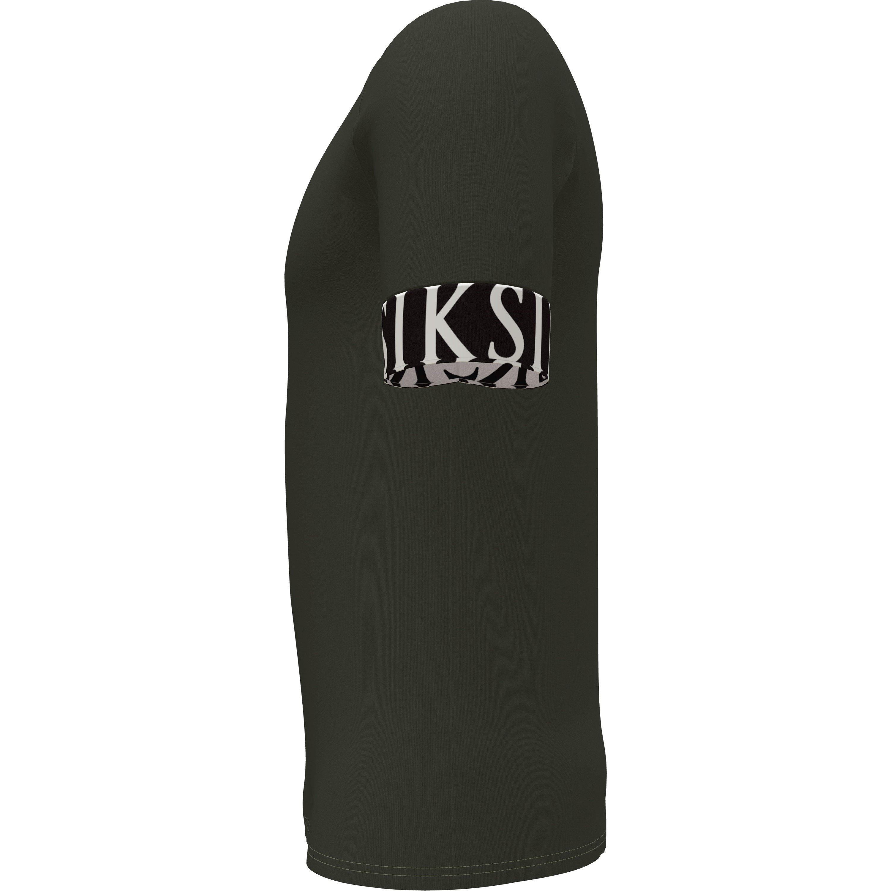 Khaki - SikSilk - SikSilk Muscle Tee Sn99 - 3