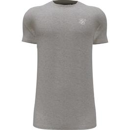 SikSilk COLLUSION t-shirt in green marl fabric co-ord