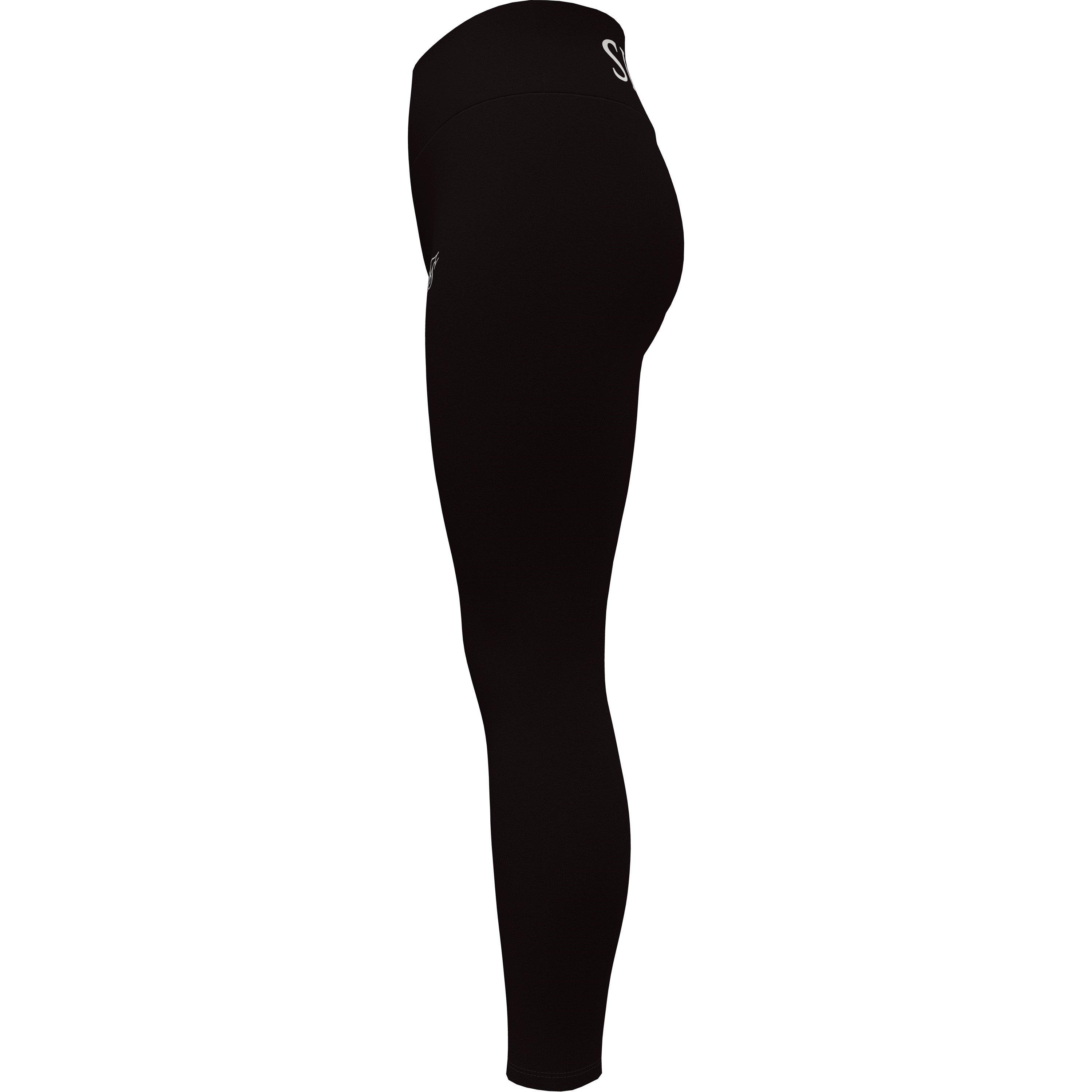 Schwarz - SikSilk - Leggings - 4