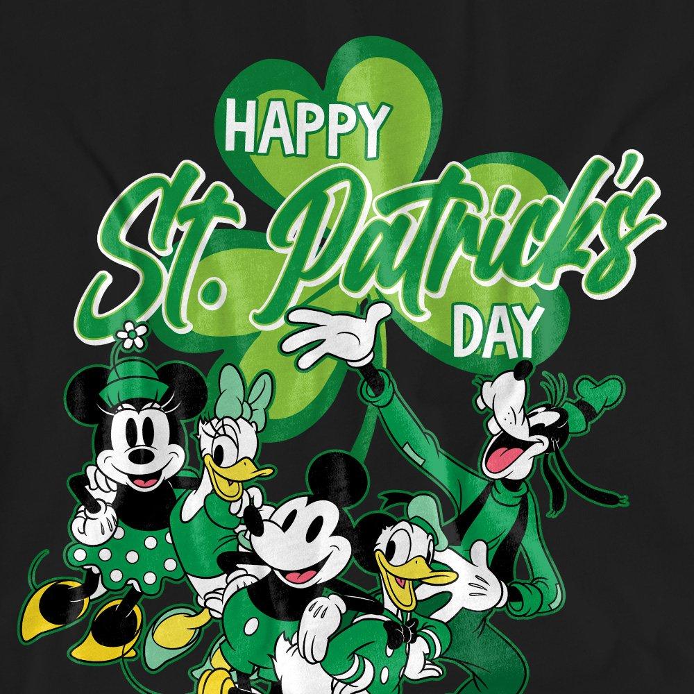Black - Disney - Mickey Mouse Friends St Patricks Day Minnie Goofy - 2