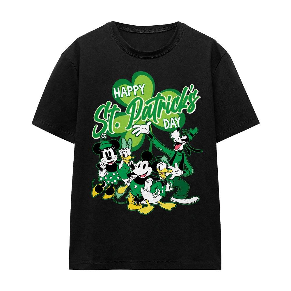 Black - Disney - Mickey Mouse Friends St Patricks Day Minnie Goofy - 4