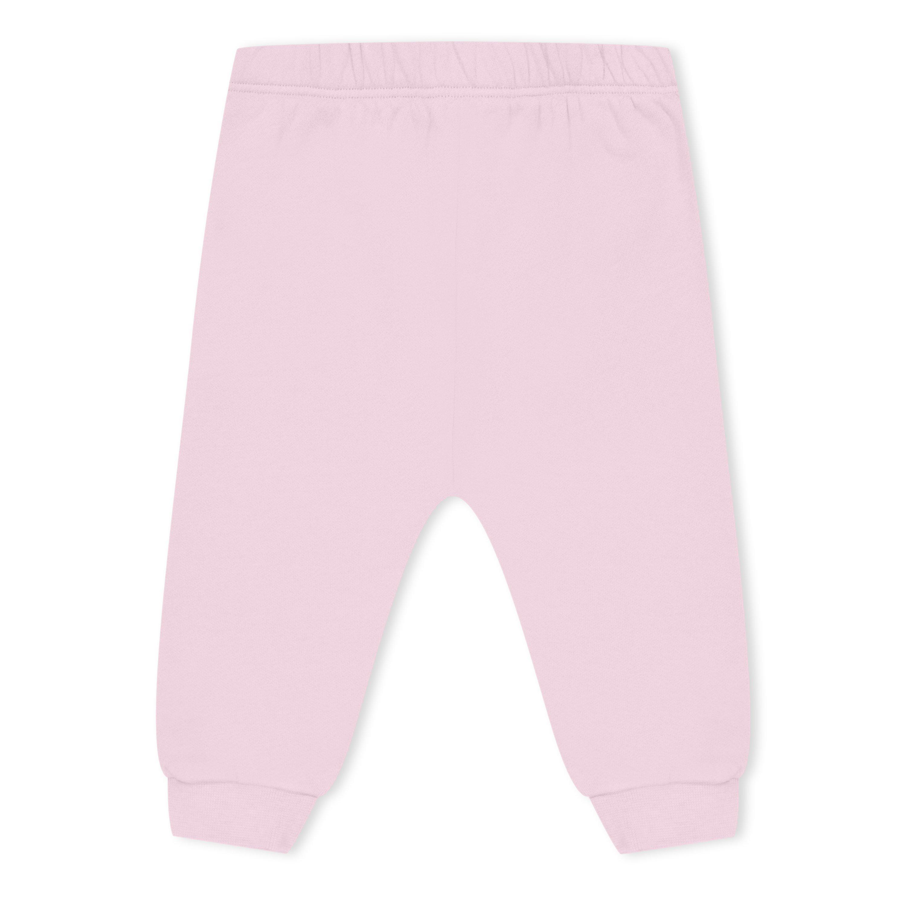 Magnolia Pink - Pangaia - Unisex Kids' Closed Cuff Jersey Joggers - 2