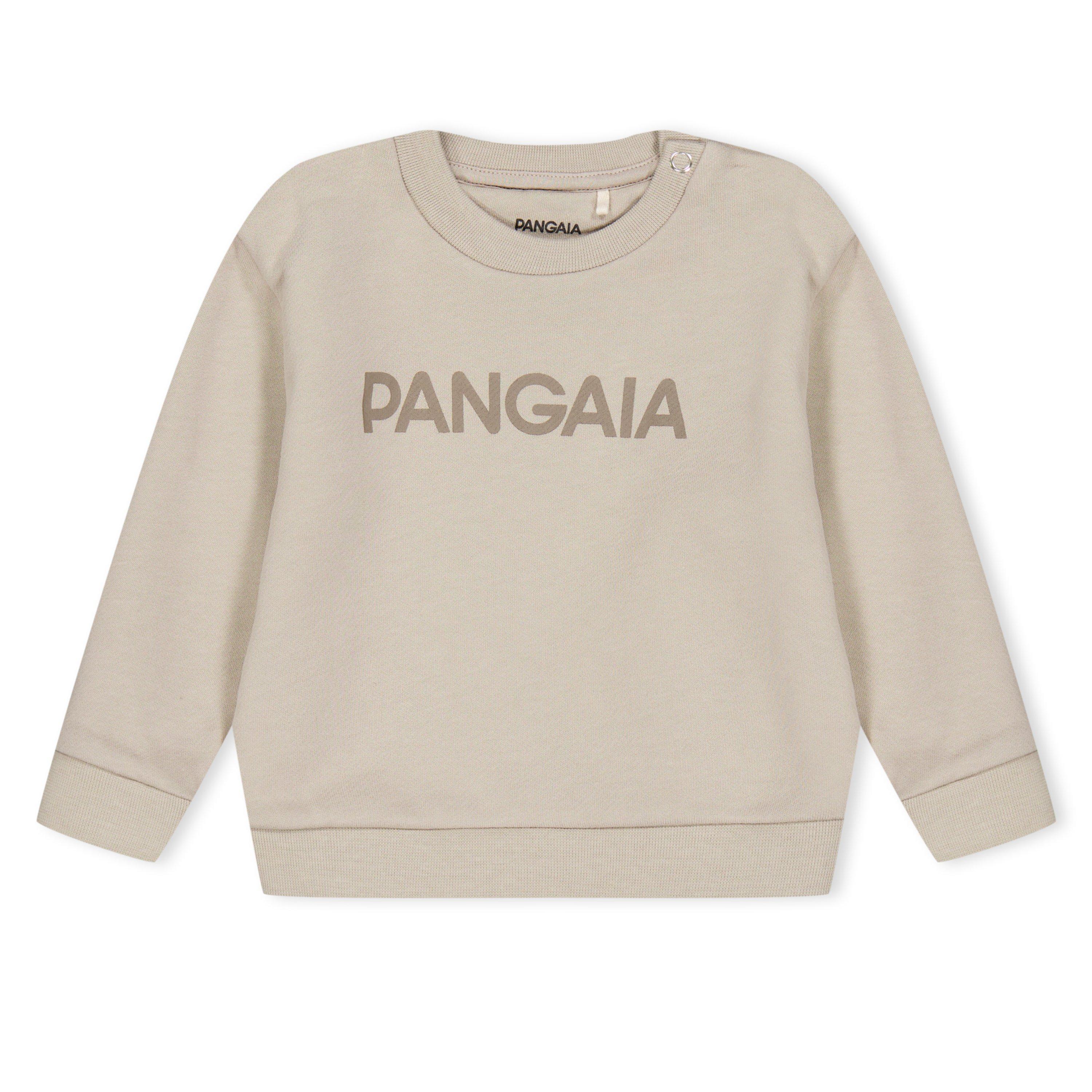Pangaia  Infant Kids' Logo Crew Neck Sweatshirt - Stone - 6-9 Mnth