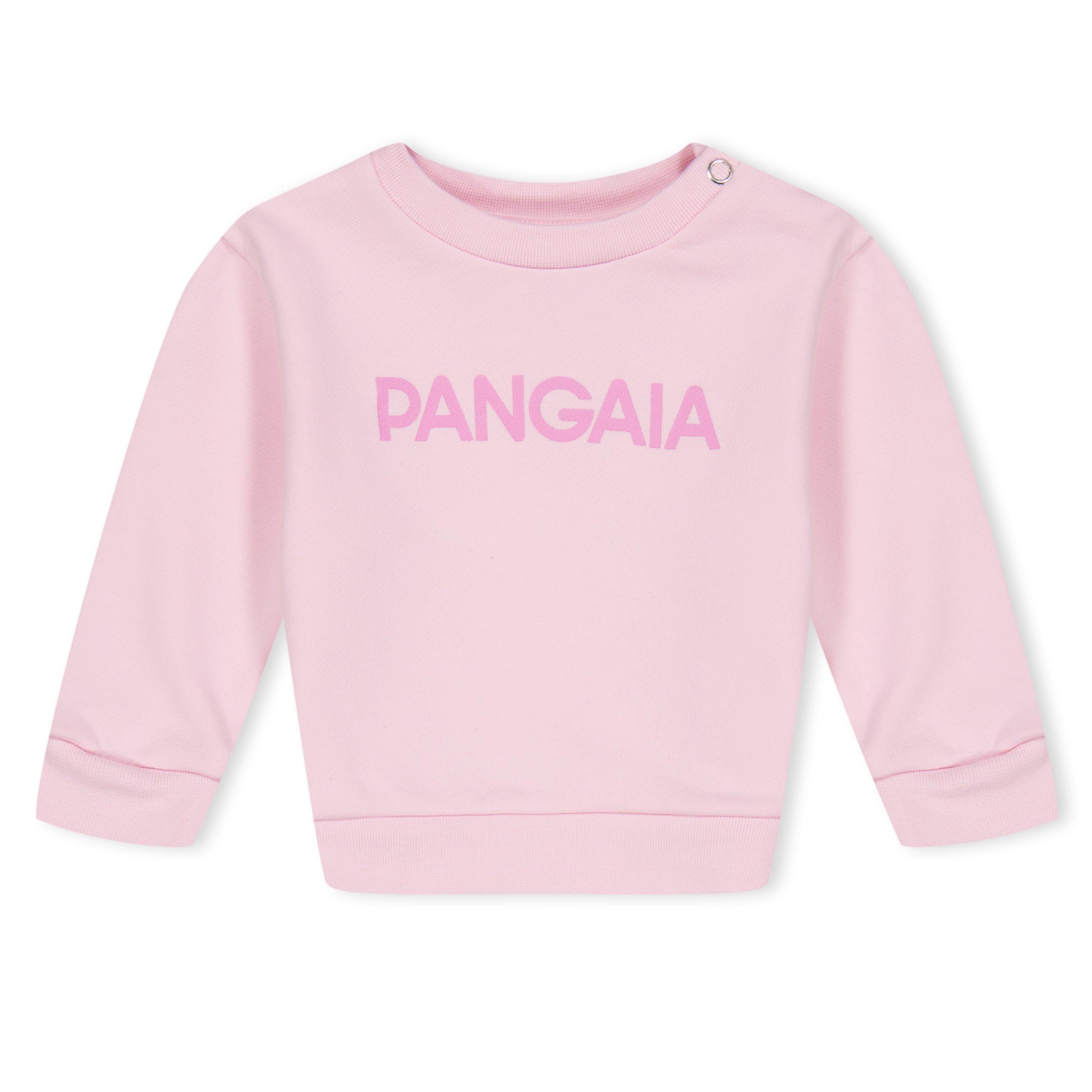 Magnolia Pink - Pangaia - Unisex Kids' Logo Crew Neck Sweatshirt - 1