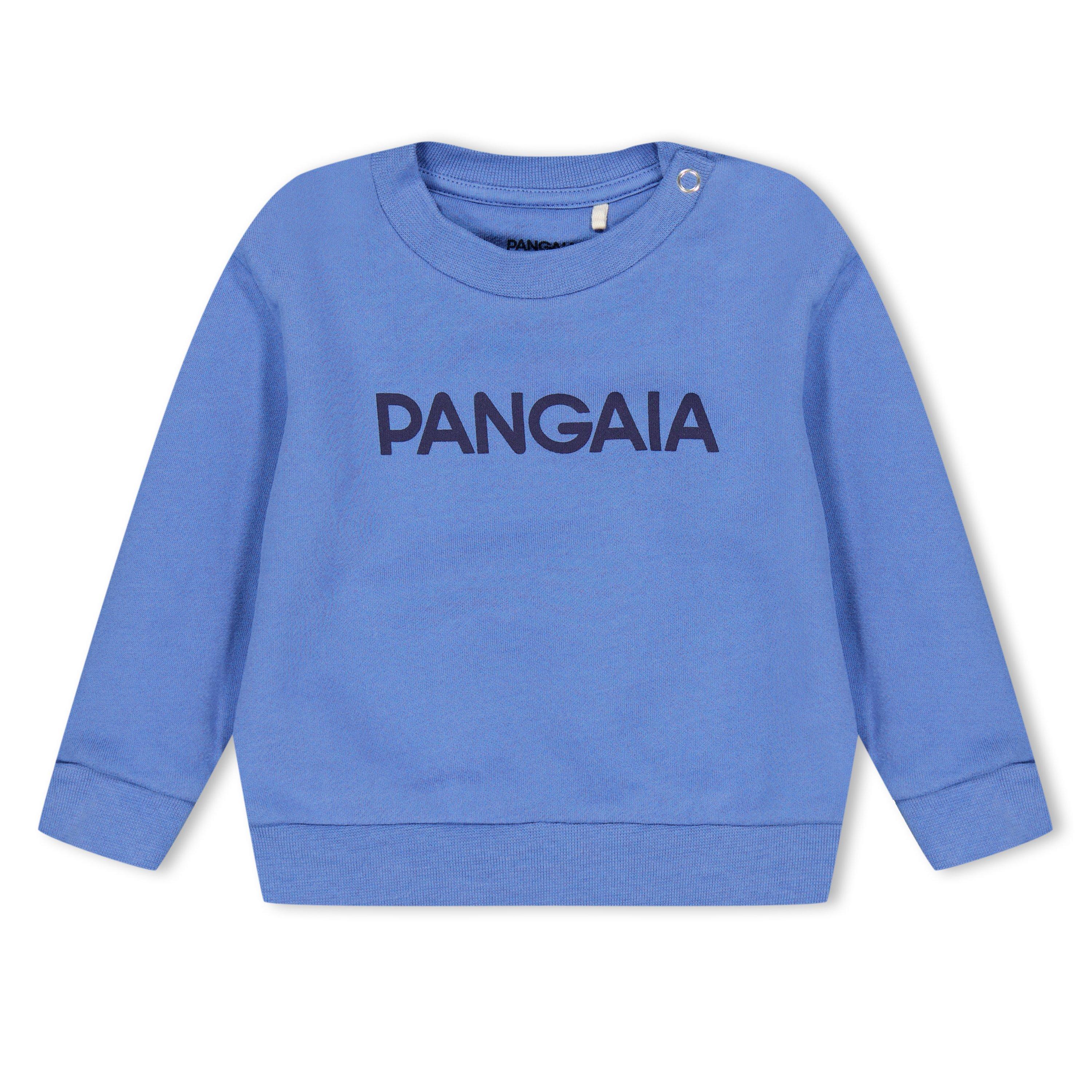 Pangaia  Infant Kids' Logo Crew Neck Sweatshirt - Summit Blue - 9-12 Mnth
