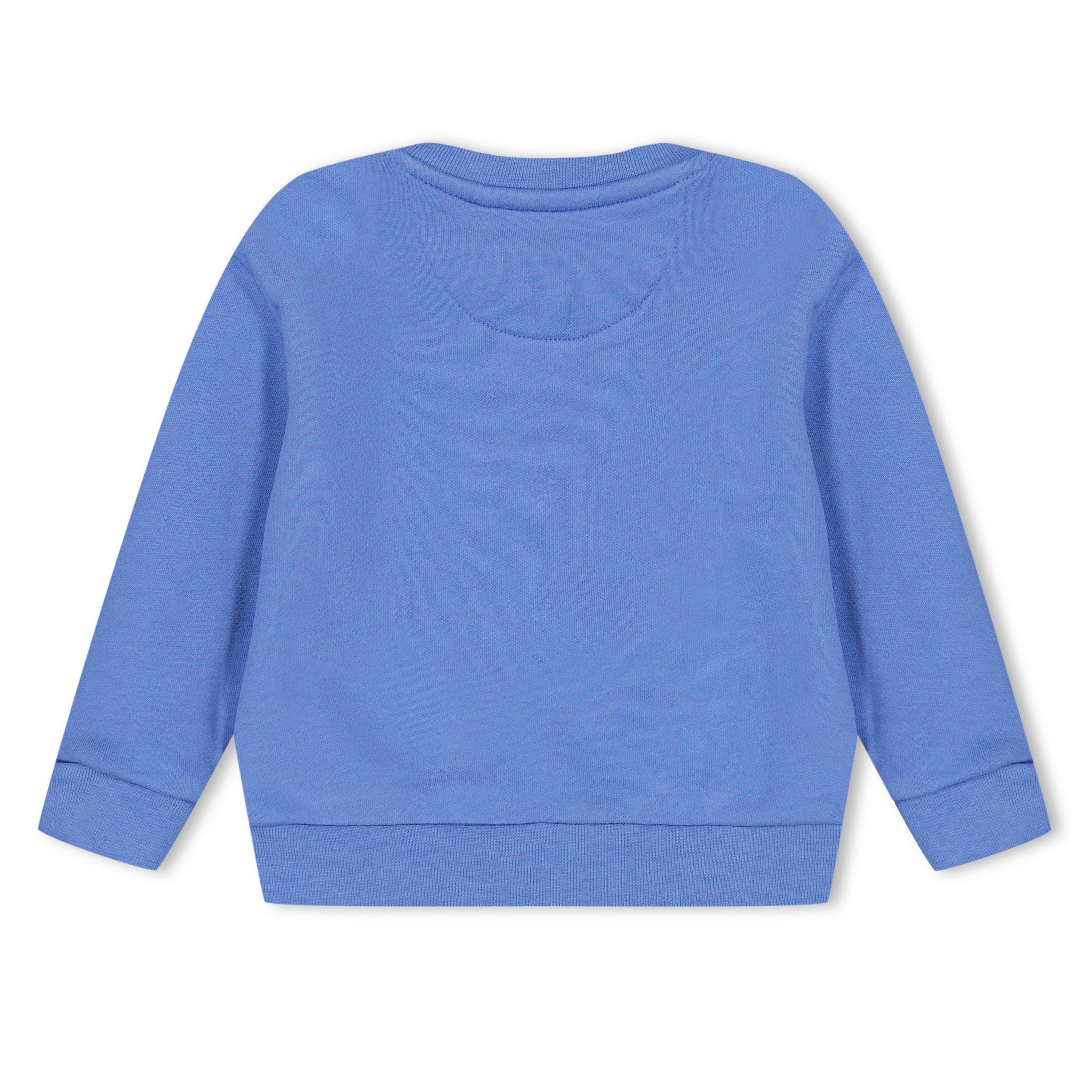 Summit Blue - Pangaia - Unisex Kids' Logo Crew Neck Sweatshirt - 2