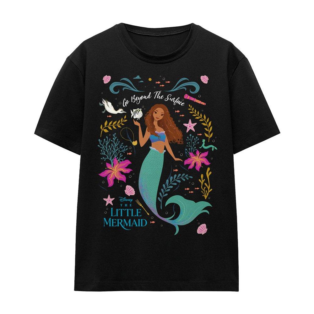 Black - Disney - The Little Mermaid Ariel Goes Beyond The Surface T - 4