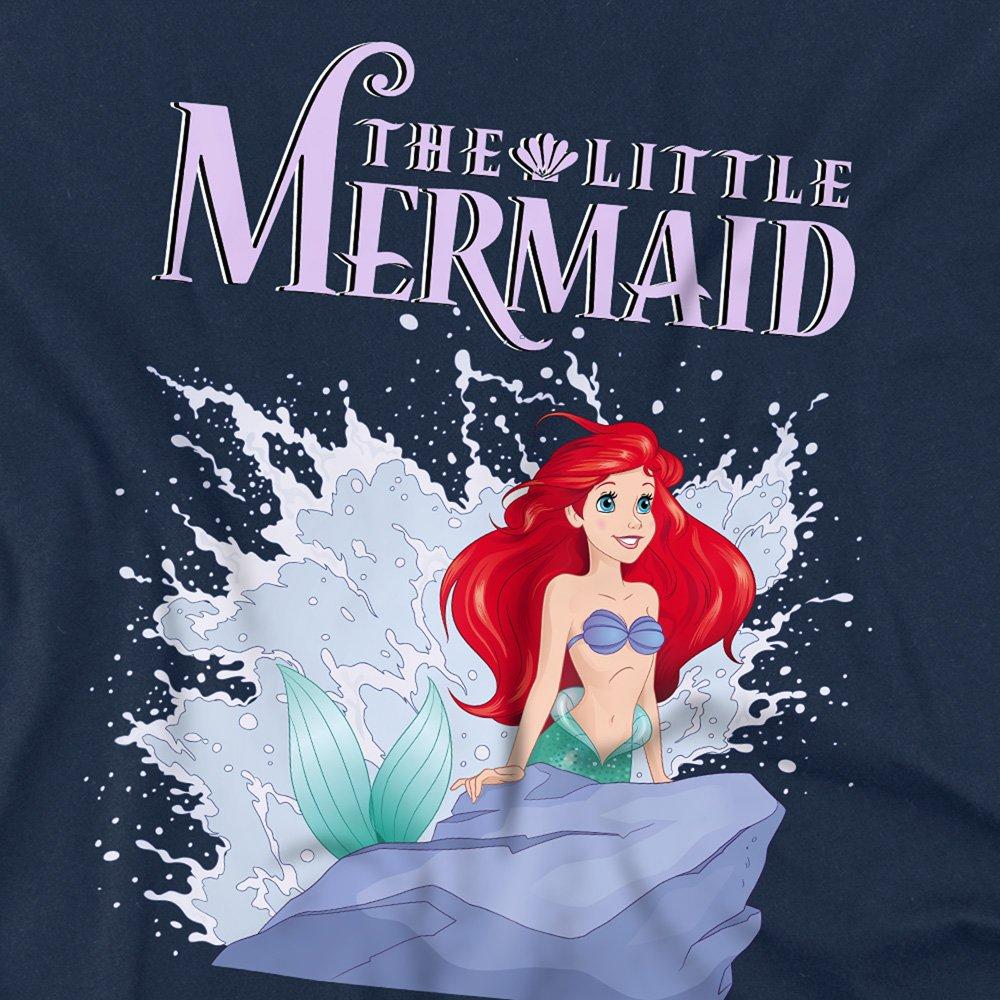 Navy - Disney - The Little Mermaid Splash T-Shirt - 2