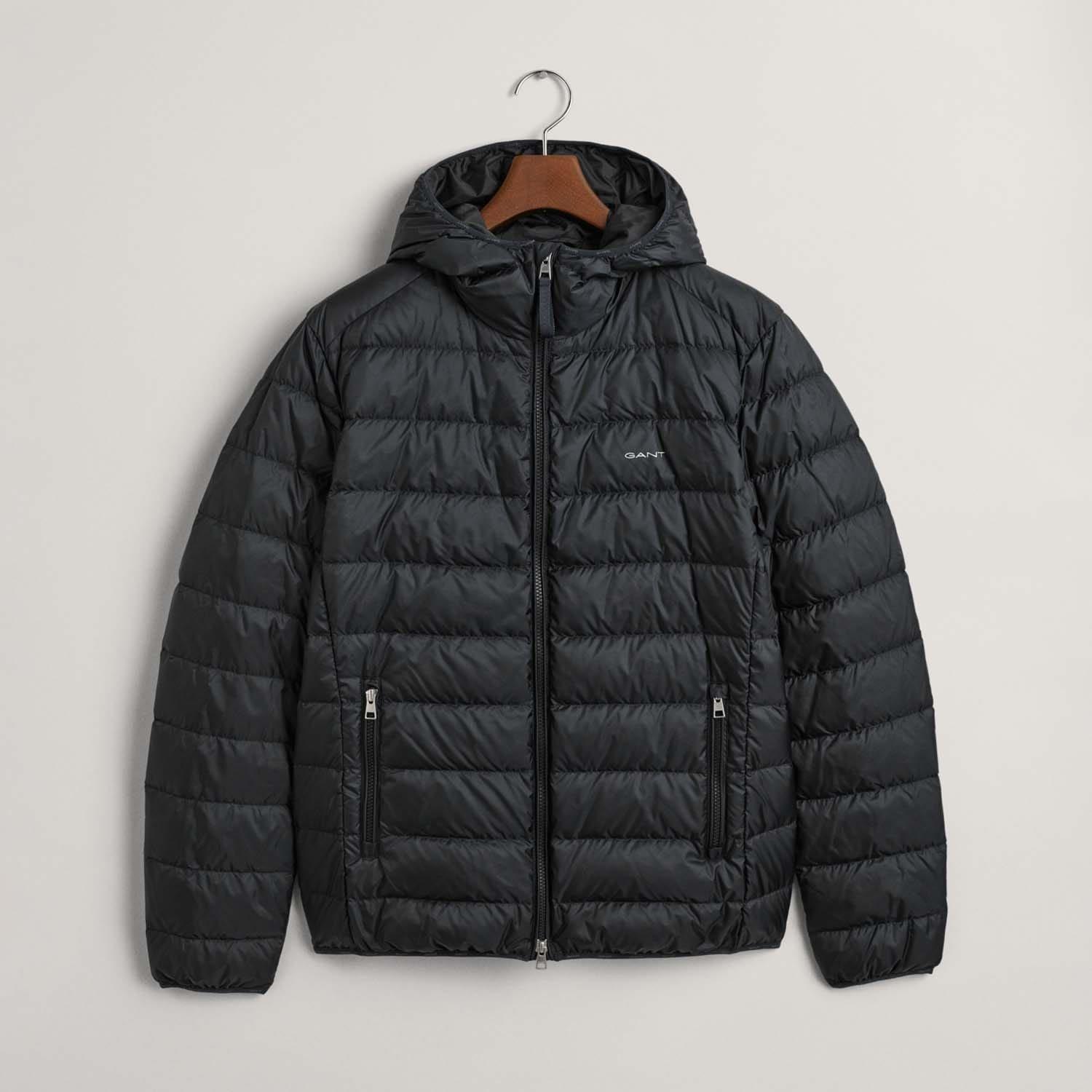 Gant Light Down Hooded Jacket