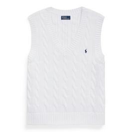 Polo Ralph Lauren Cable Knit Sleeveless Jumper