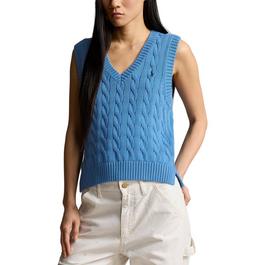 Polo Ralph Lauren Cable Knit Sleeveless Jumper