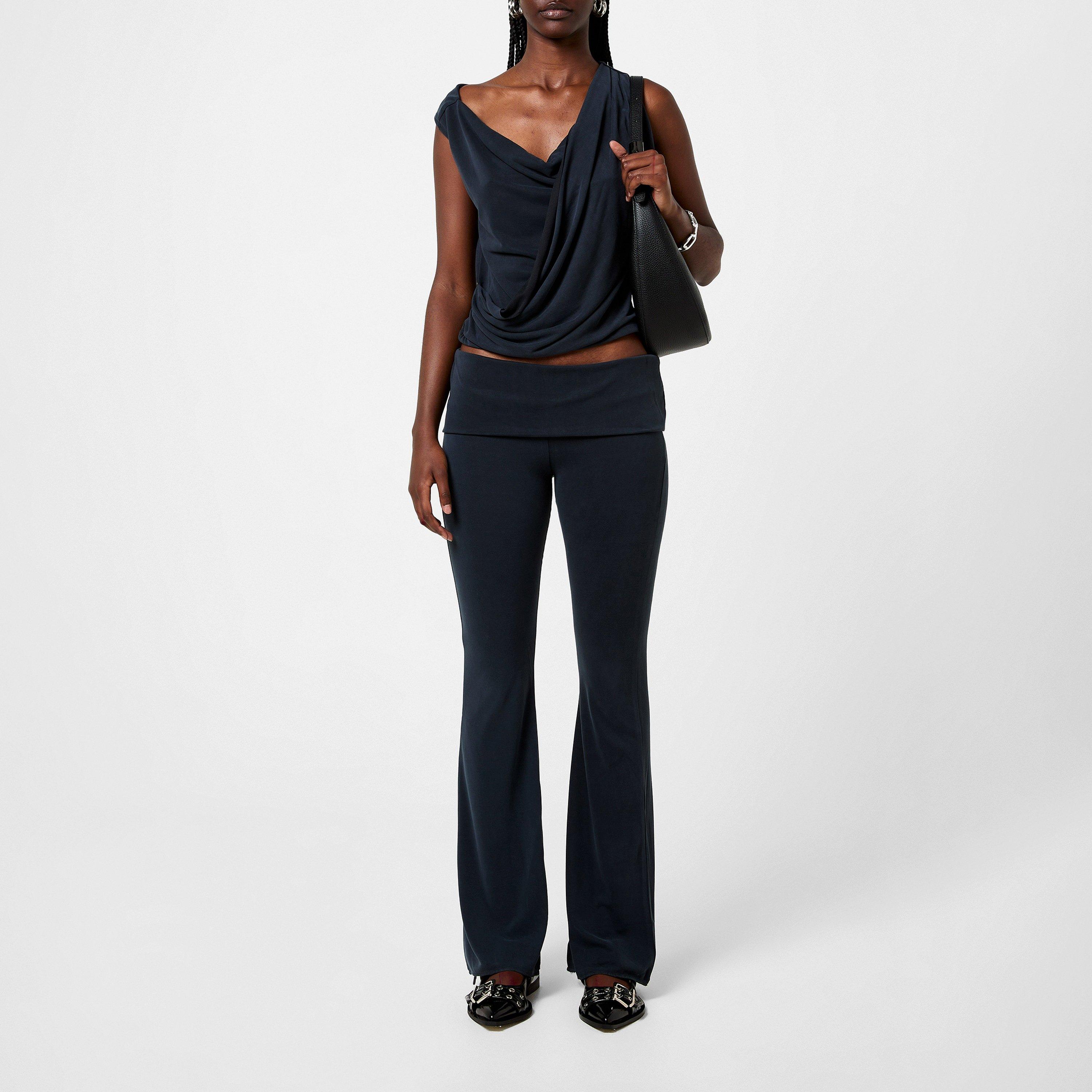 Black - Jaded London - Mira Soft Touch Bottoms - 4