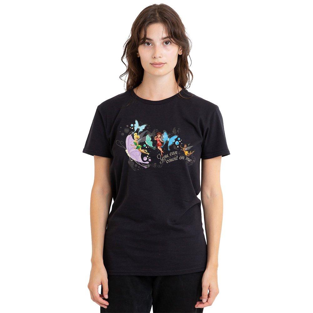 Black - Disney - Fairies You Can Count On Me Tinker Bell Rosetta T - 1