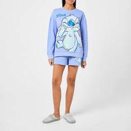 Character Ladies Lilo And Stitch Jersey Short