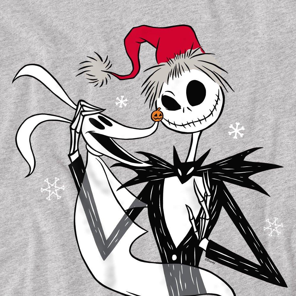 Grey - Disney - Jack Skellington Xmas T-Shirt - 2