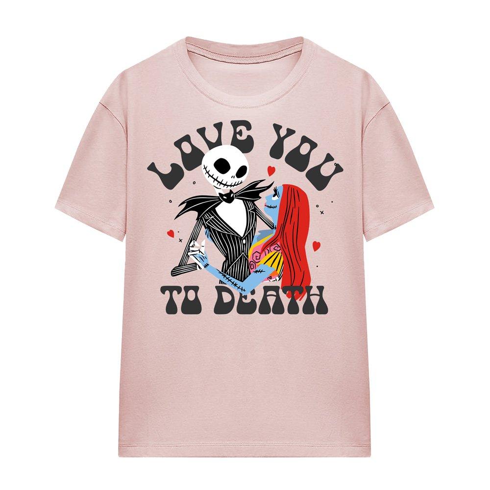 Rose - Disney - The Nightmare Before Christmas Love You To Death T - 4