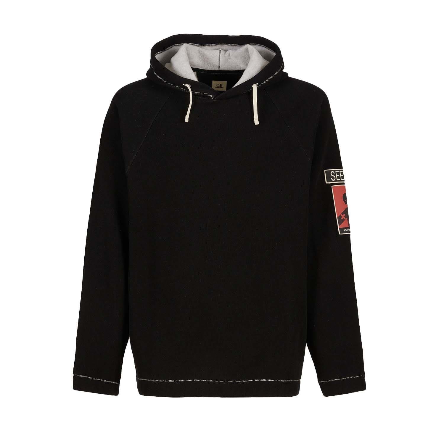 Black - CP Company - Lens Hoodie - 1