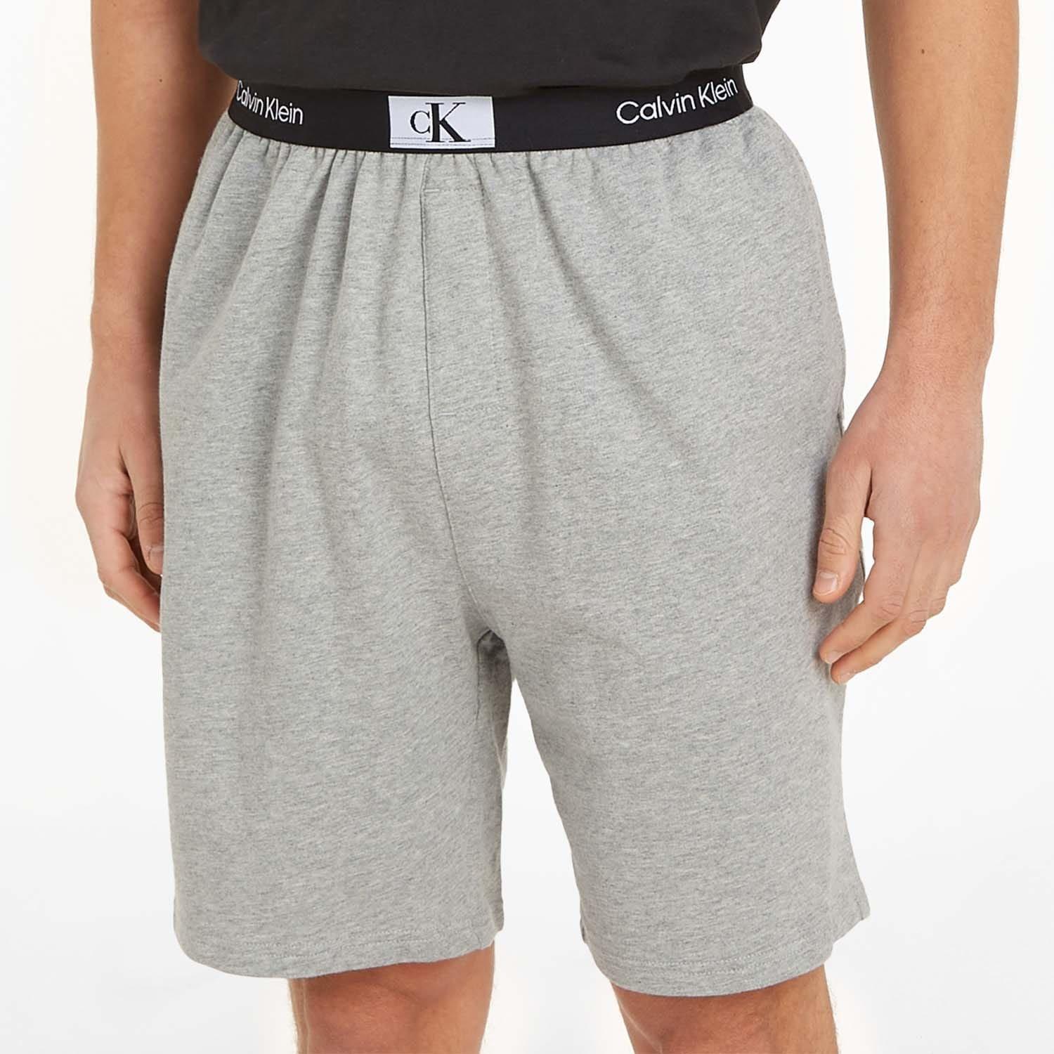 Grey - Calvin Klein - Sleep Shorts - 3