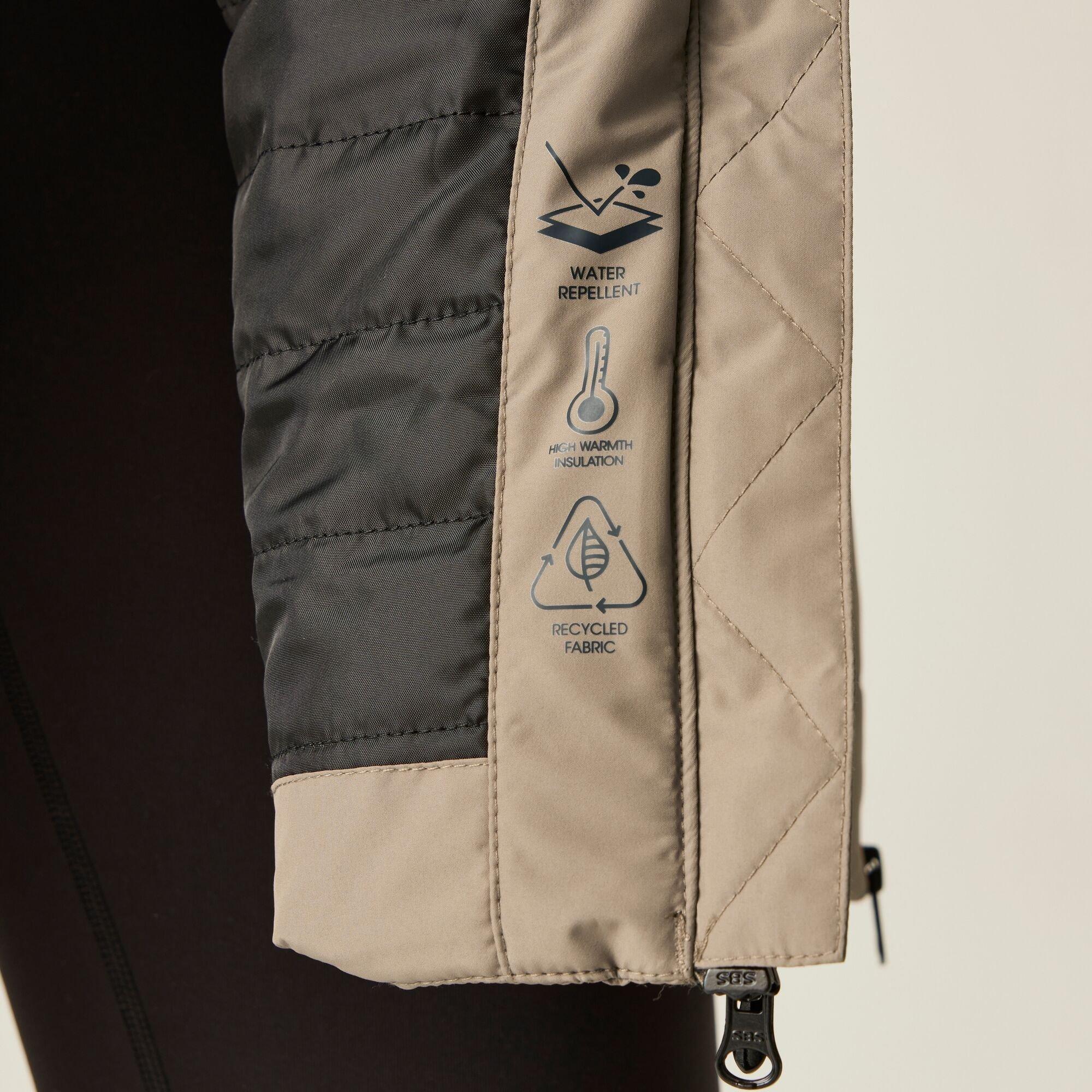 Pine Bark - Dare 2b - Women's Striking V ARED 15/15 High Warmth Padding Swarovski Crystal Insulated Waterproof Jacket - 5