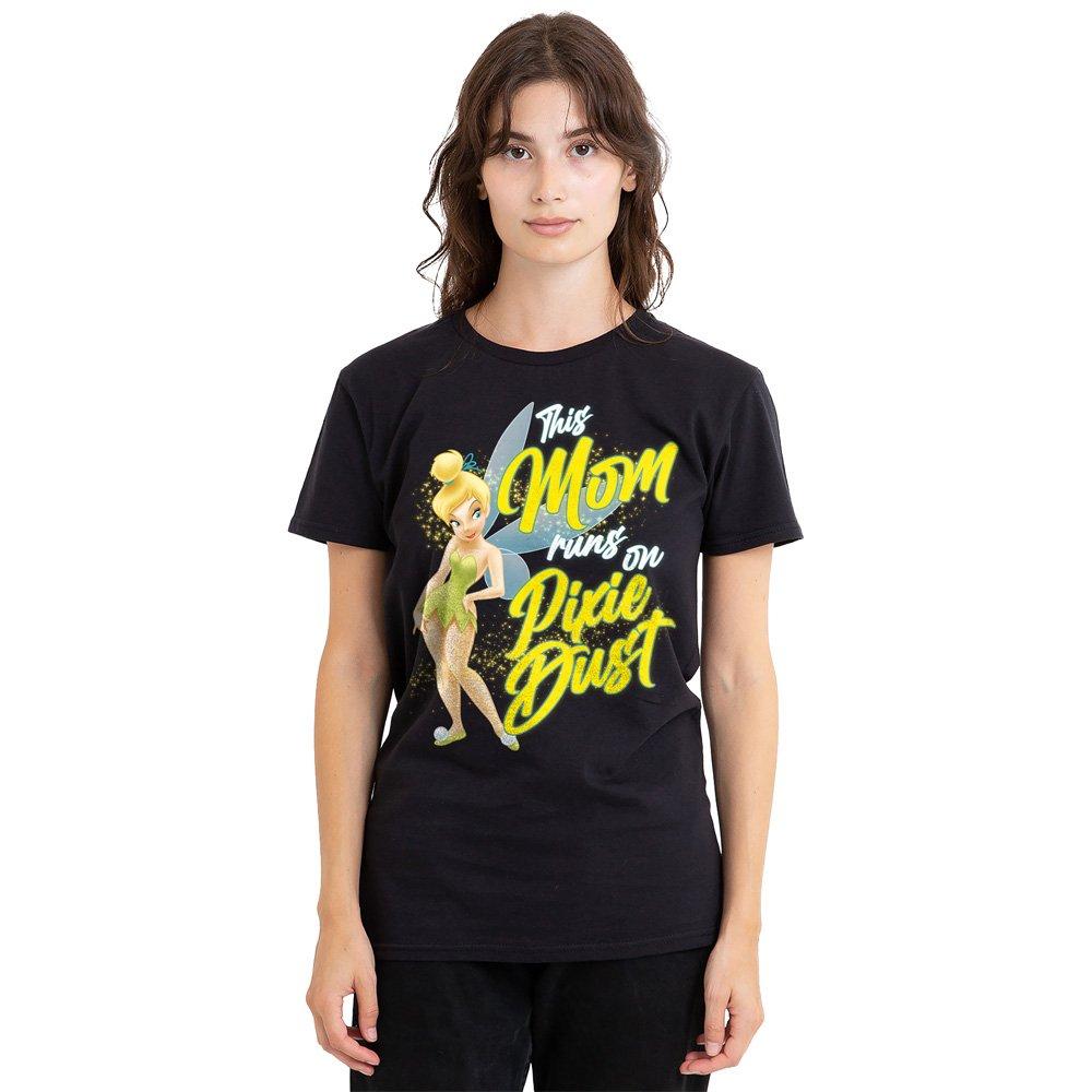 Disney Women's Tinker Bell Mothers Day Pixie Dust T-Shirt Black - XL