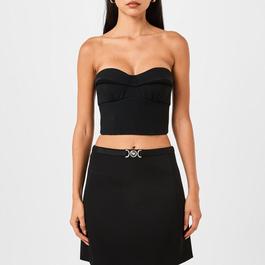 Versace Lunette Bustier Top