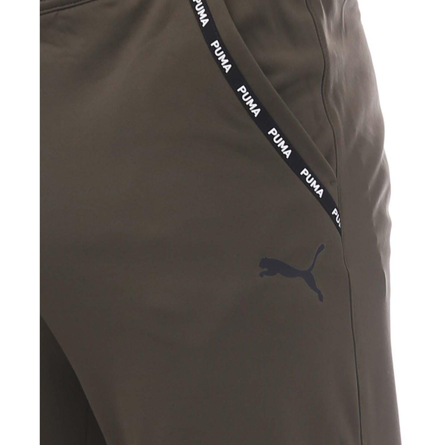 Olive - Puma - Fit Taped PWRFleece Lite Joggers - 3