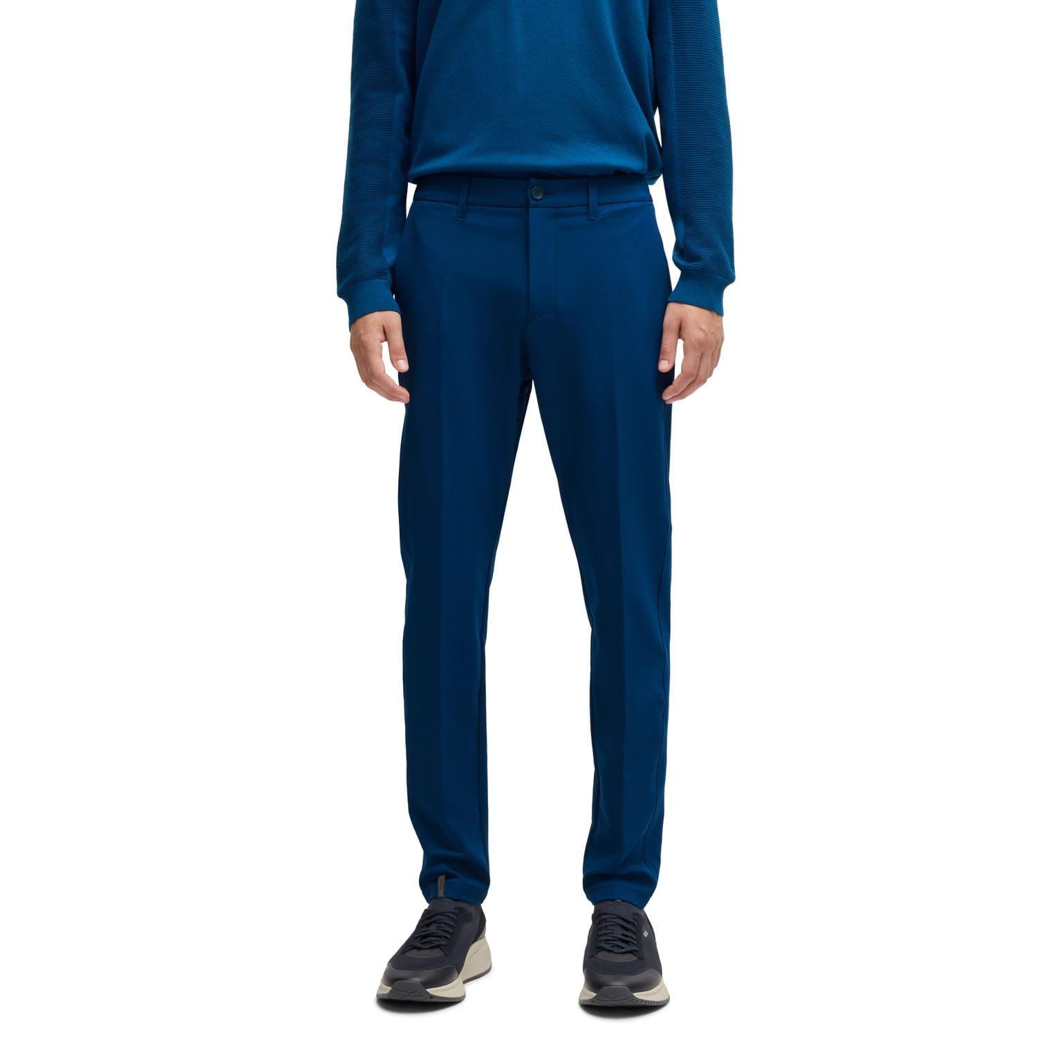 Blue - Boss - T Commuter Slim-Fit Chinos - 3