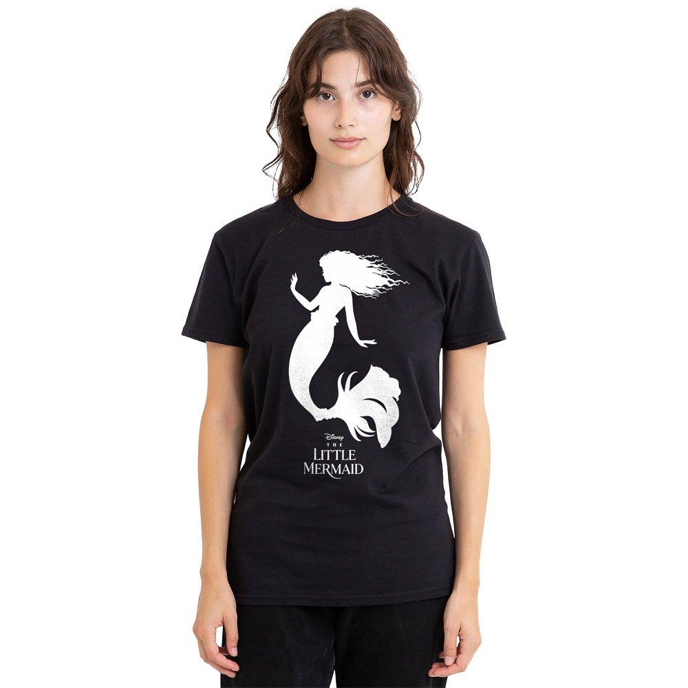 Black - Disney - The Little Mermaid Ariel Silhouette T-Shirt Black - 1