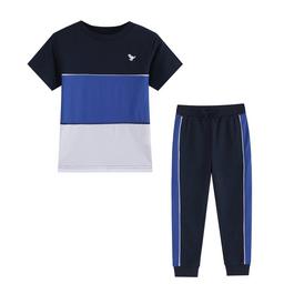 Studio Studio Younger Boys Panel Tshirt and Jogger Set