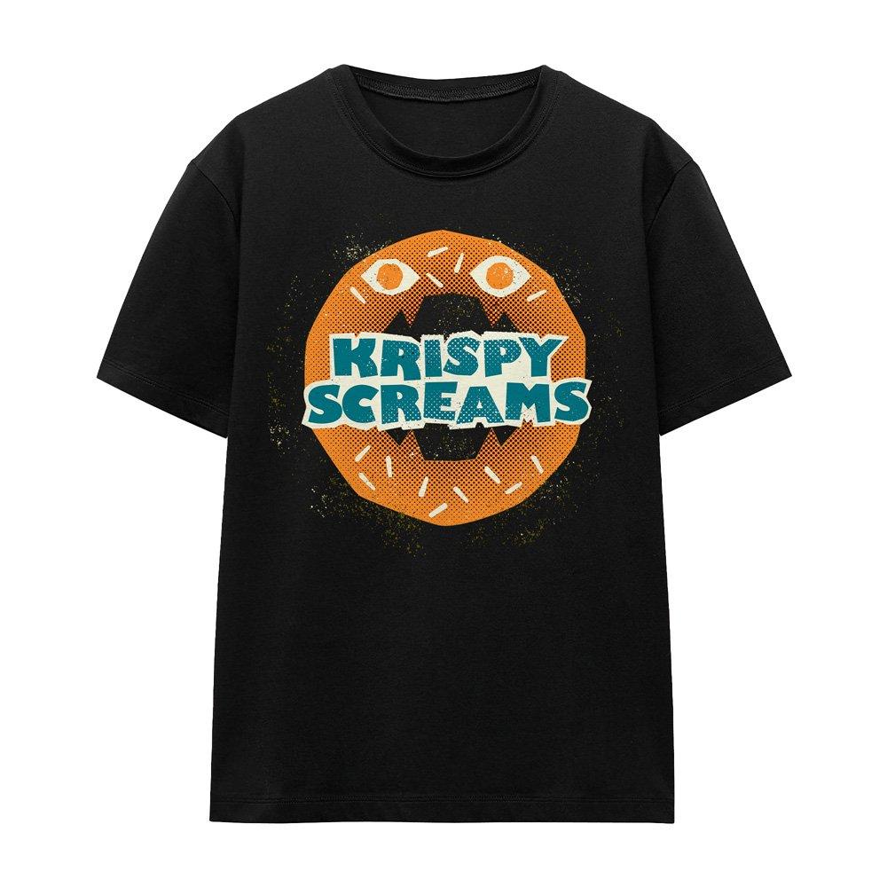 Black - Disney - Monsters At Work Krispy Screams Donuts T-Shirt Bl - 4