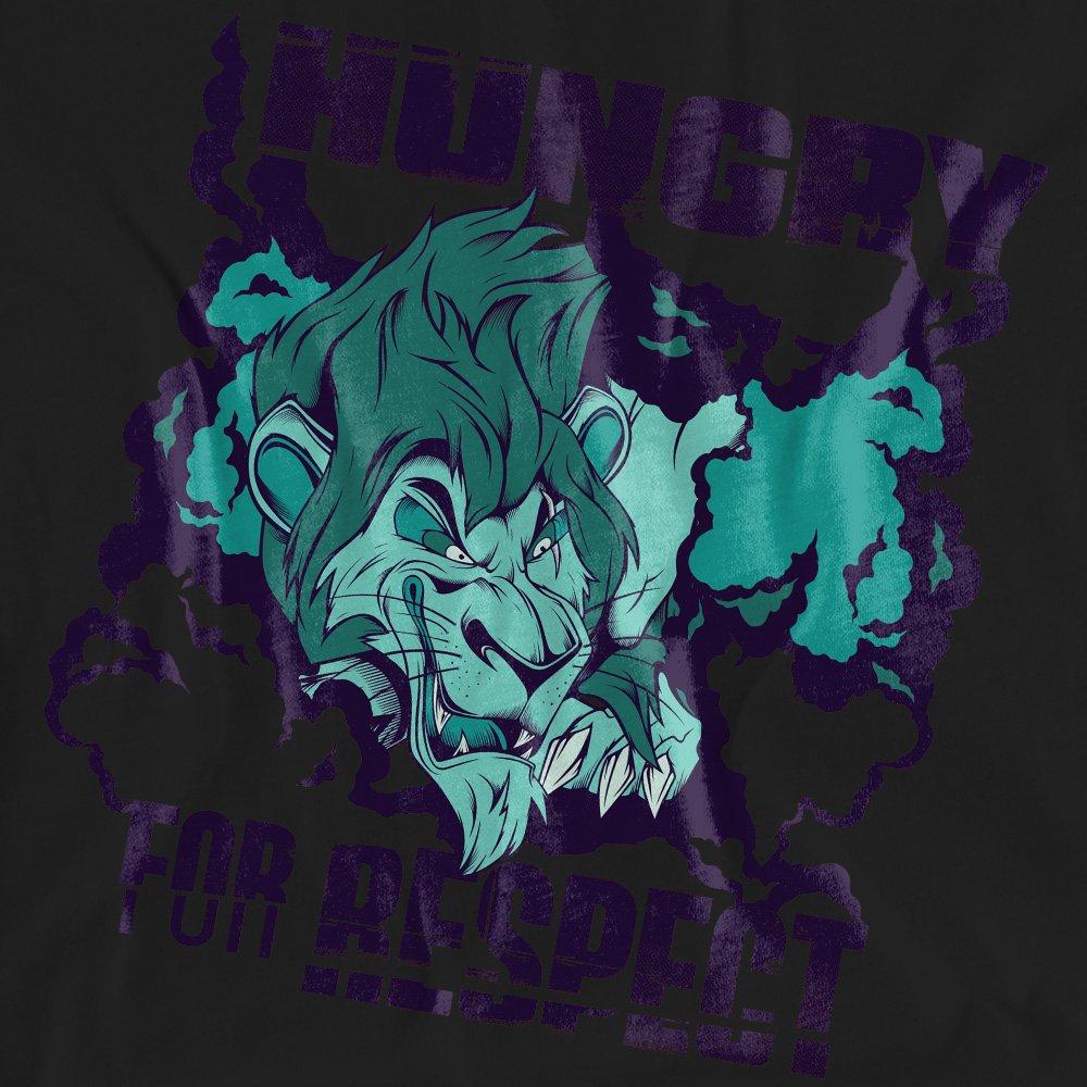 Black - Disney - Scar Hungry For Respect The Lion King T-Shirt Bla - 2