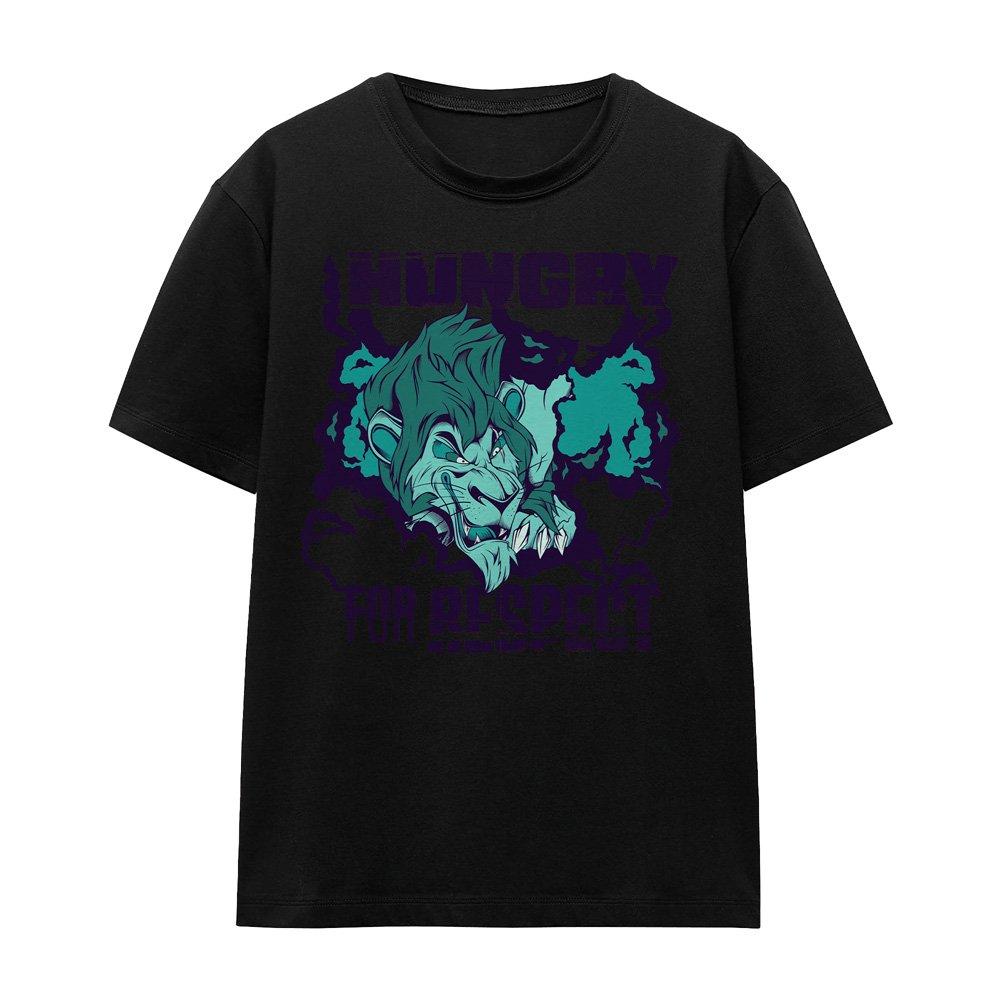 Black - Disney - Scar Hungry For Respect The Lion King T-Shirt Bla - 4